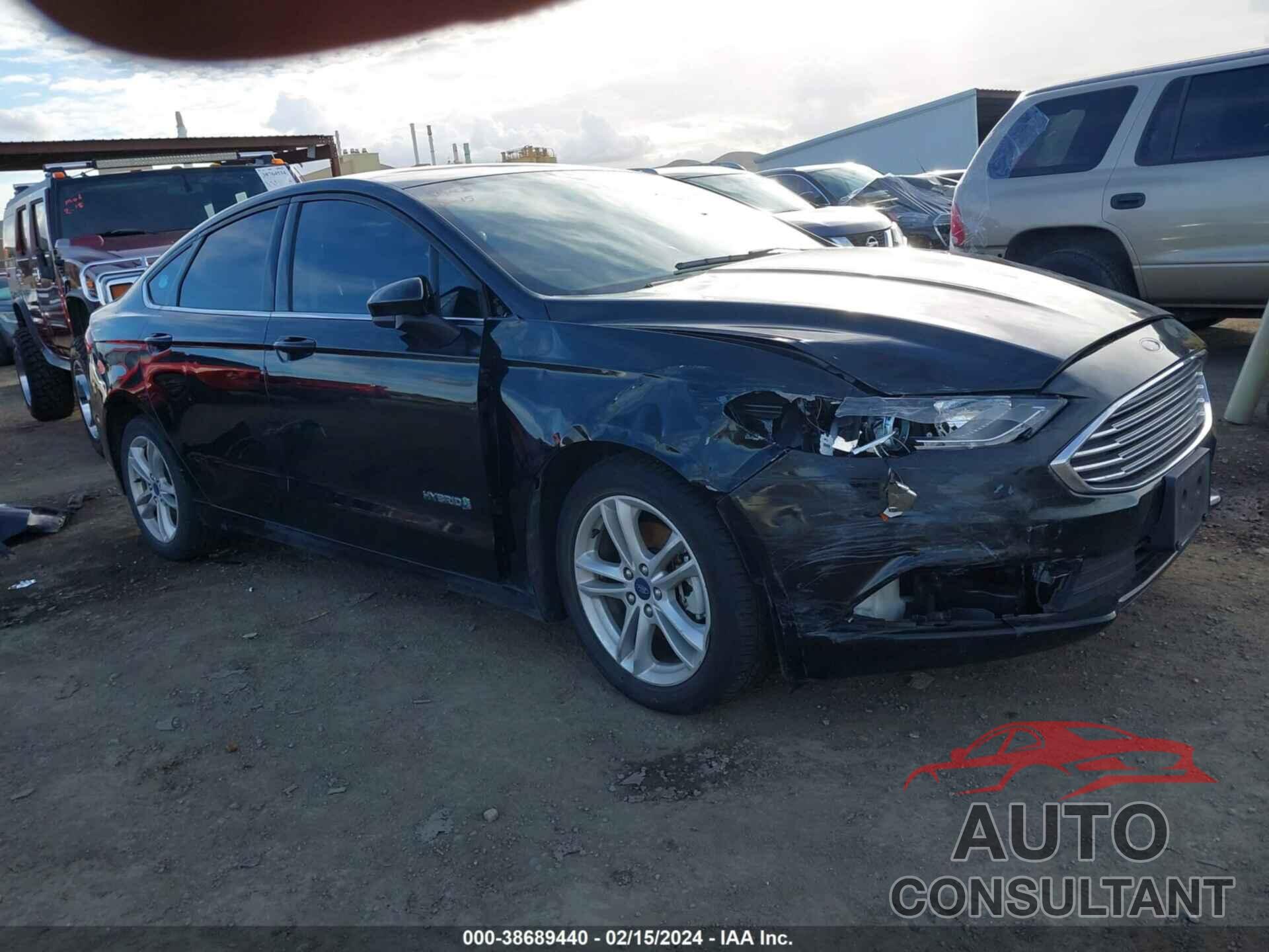 FORD FUSION HYBRID 2018 - 3FA6P0LU2JR269080