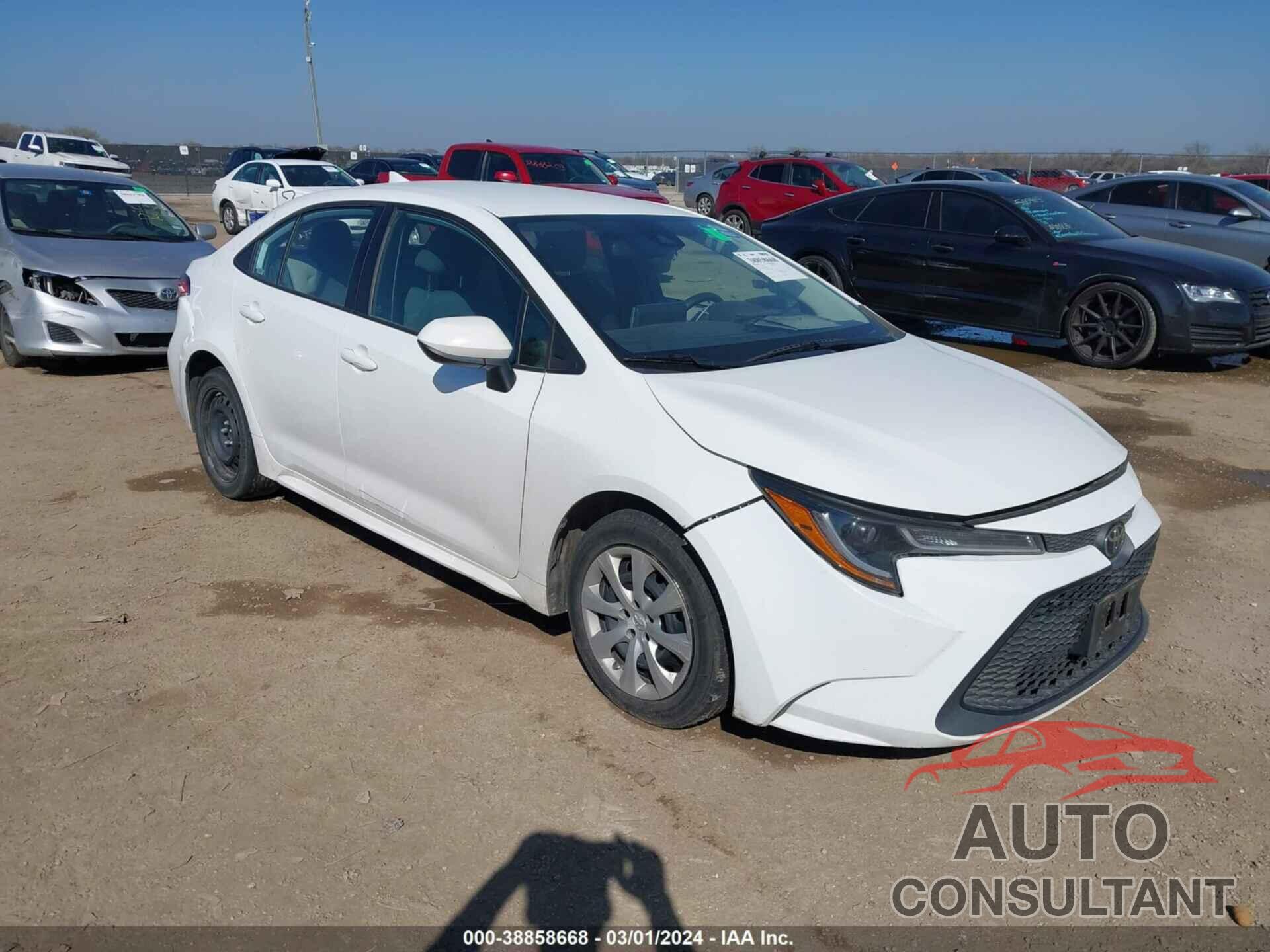 TOYOTA COROLLA 2020 - 5YFEPRAE0LP065070
