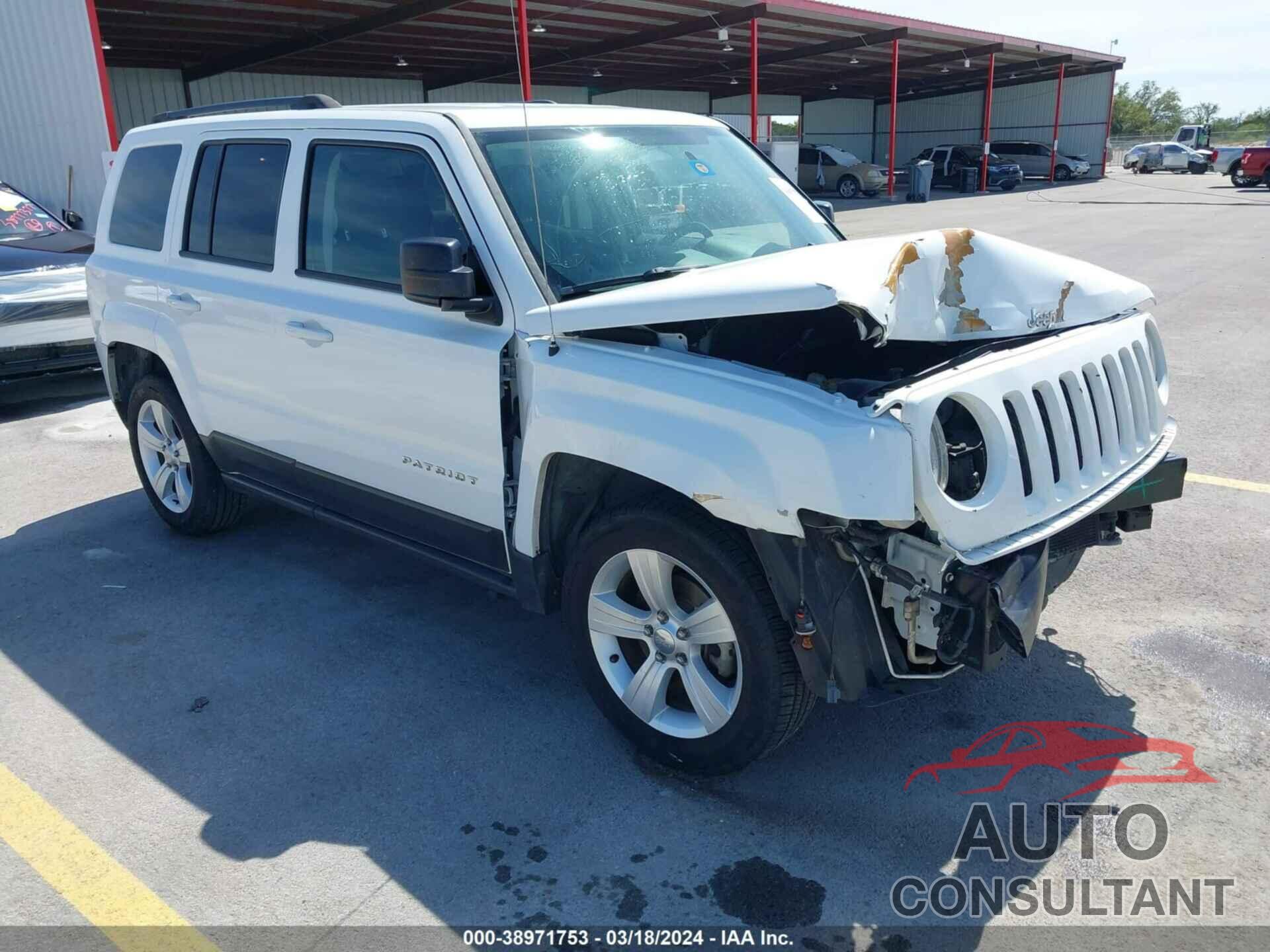 JEEP PATRIOT 2016 - 1C4NJPFAXGD640487