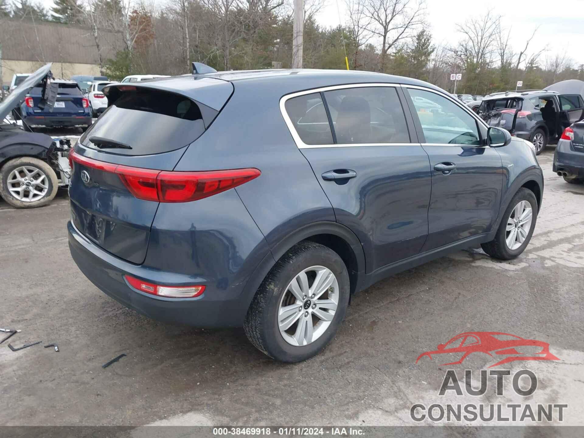 KIA SPORTAGE 2017 - KNDPMCAC1H7277658