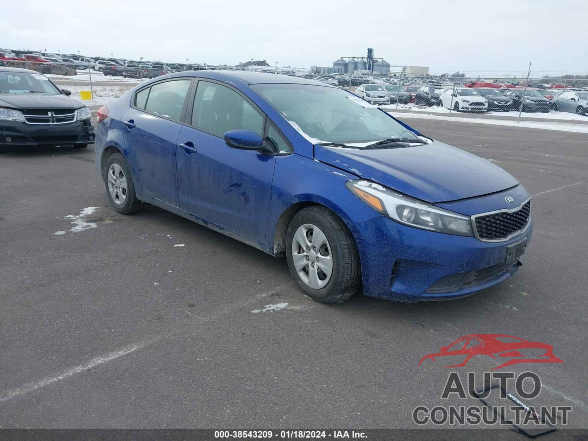 KIA FORTE 2017 - 3KPFL4A79HE044392