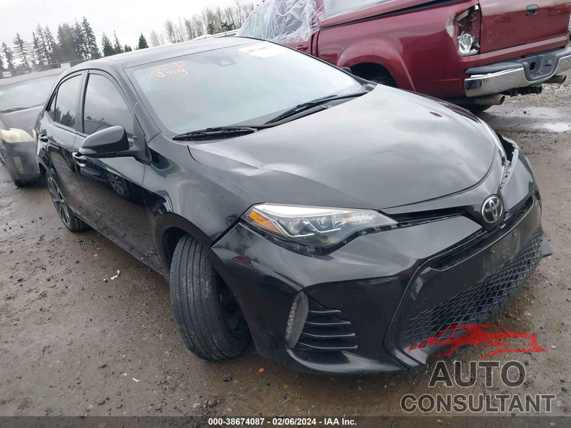 TOYOTA COROLLA 2017 - 2T1BURHE2HC839277