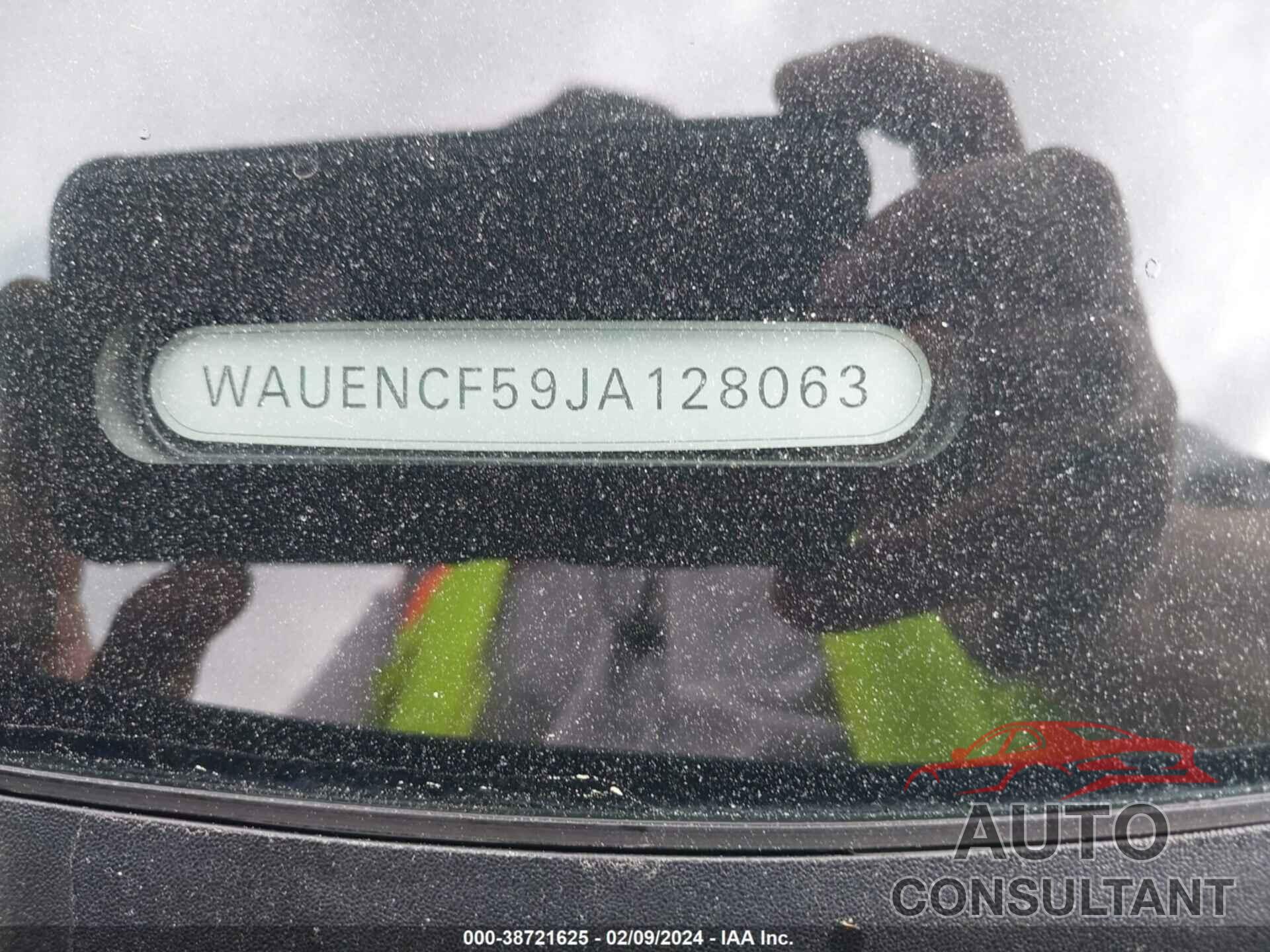 AUDI A5 2018 - WAUENCF59JA128036