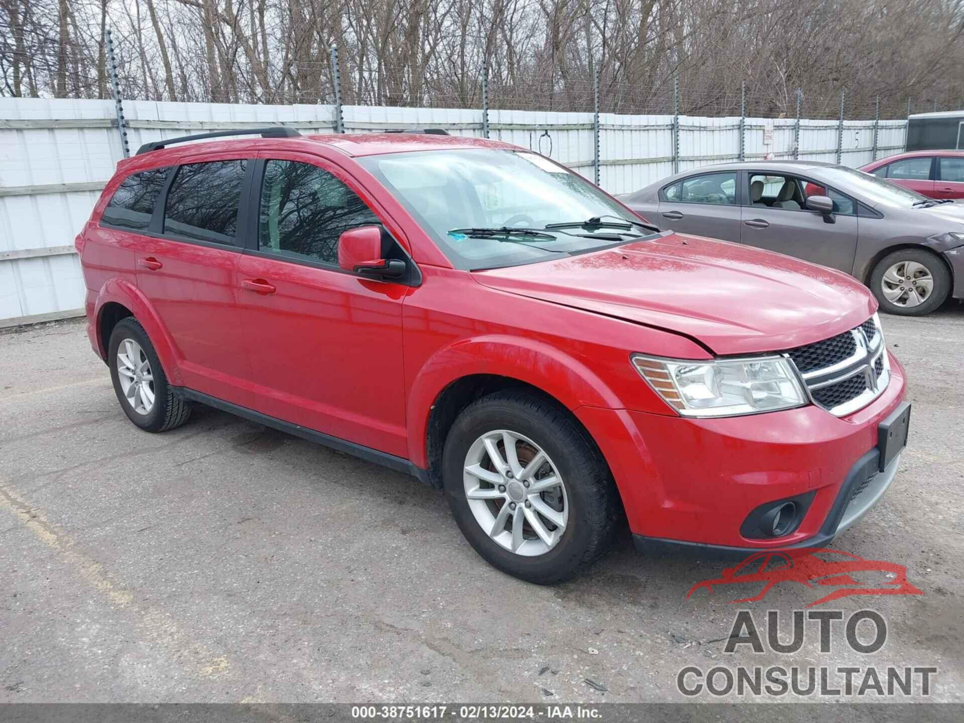 DODGE JOURNEY 2017 - 3C4PDCBG8HT576190