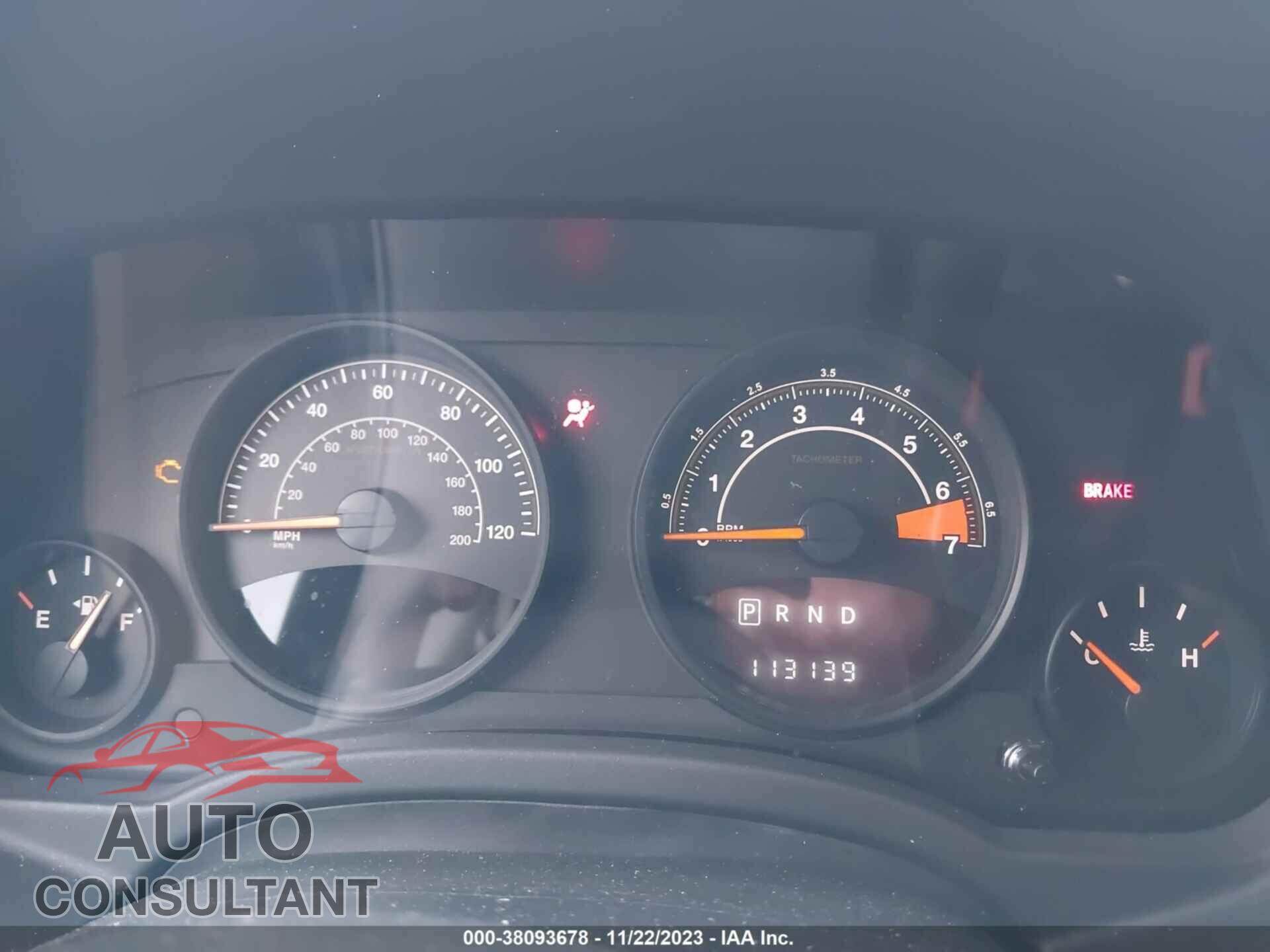 JEEP COMPASS 2016 - 1C4NJDBB1GD631111