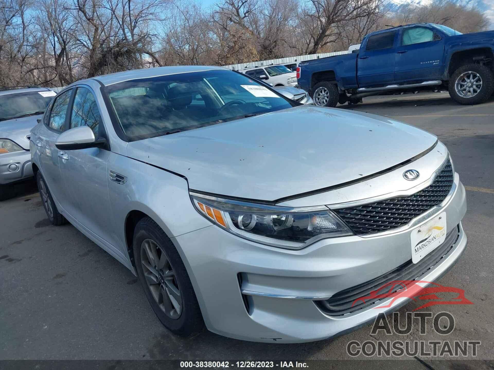 KIA OPTIMA 2016 - 5XXGT4L15GG022389