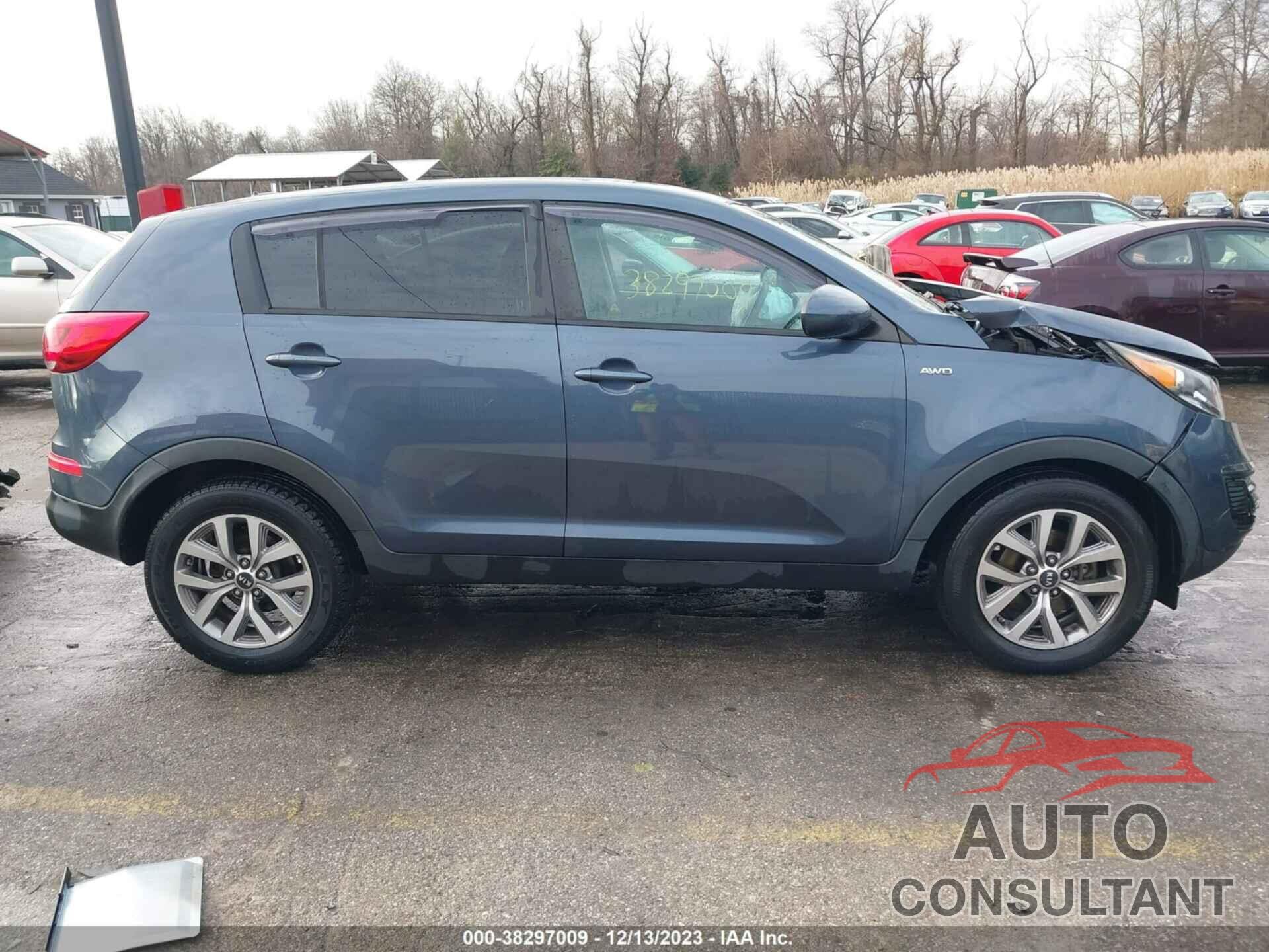 KIA SPORTAGE 2016 - KNDPBCAC0G7834628