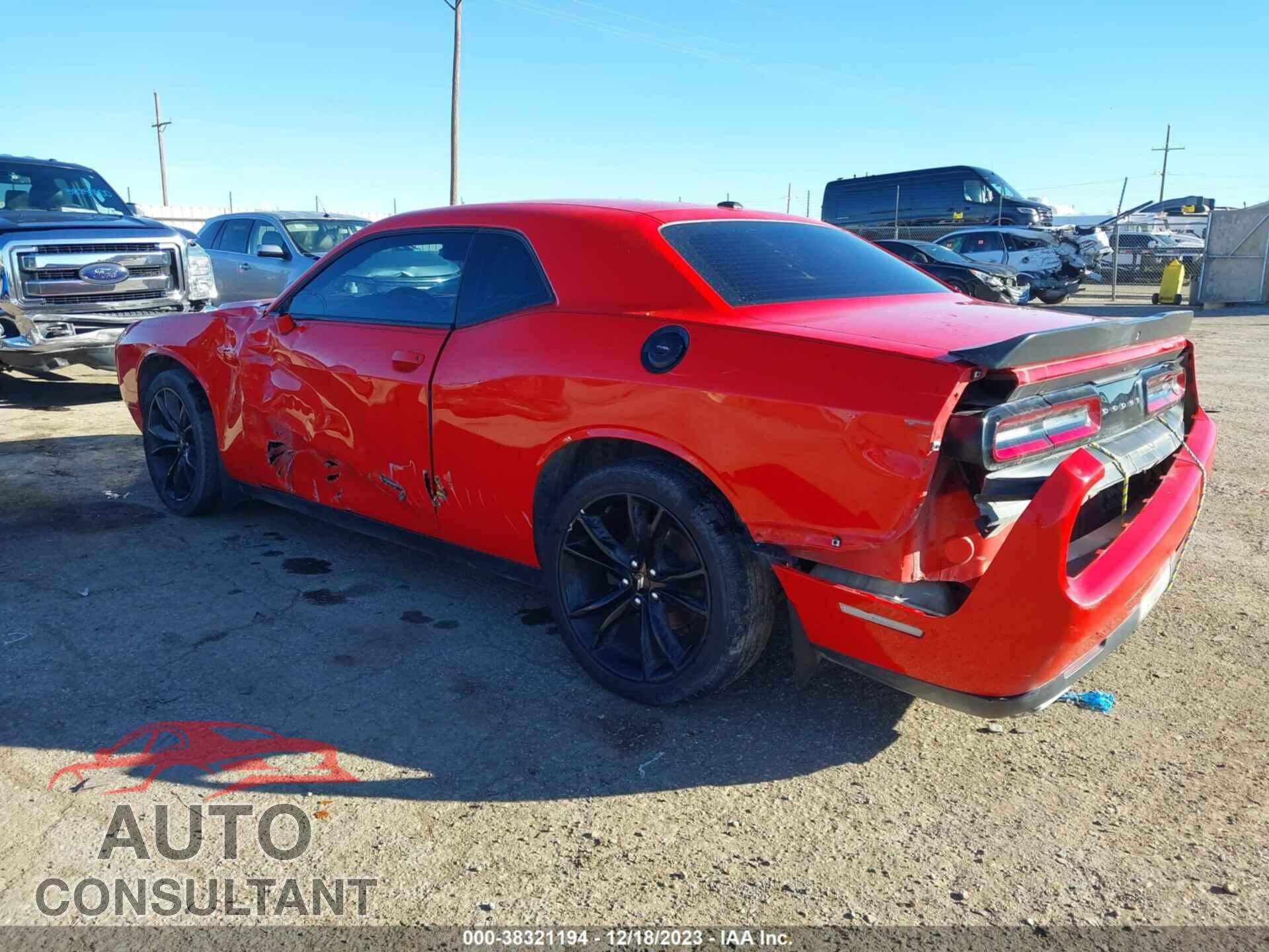 DODGE CHALLENGER 2018 - 2C3CDZAG3JH153099