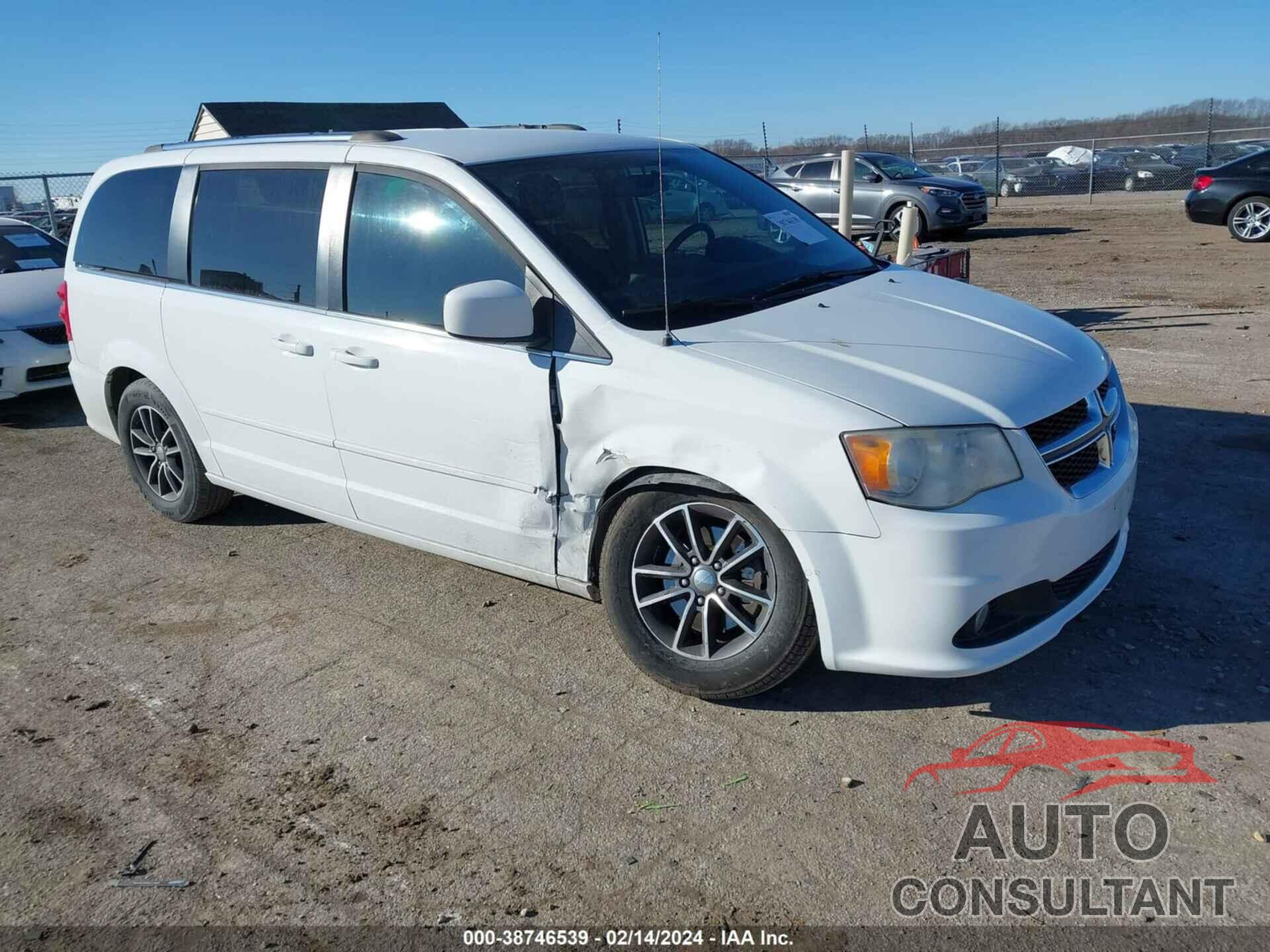 DODGE GRAND CARAVAN 2016 - 2C4RDGCG5GR341570