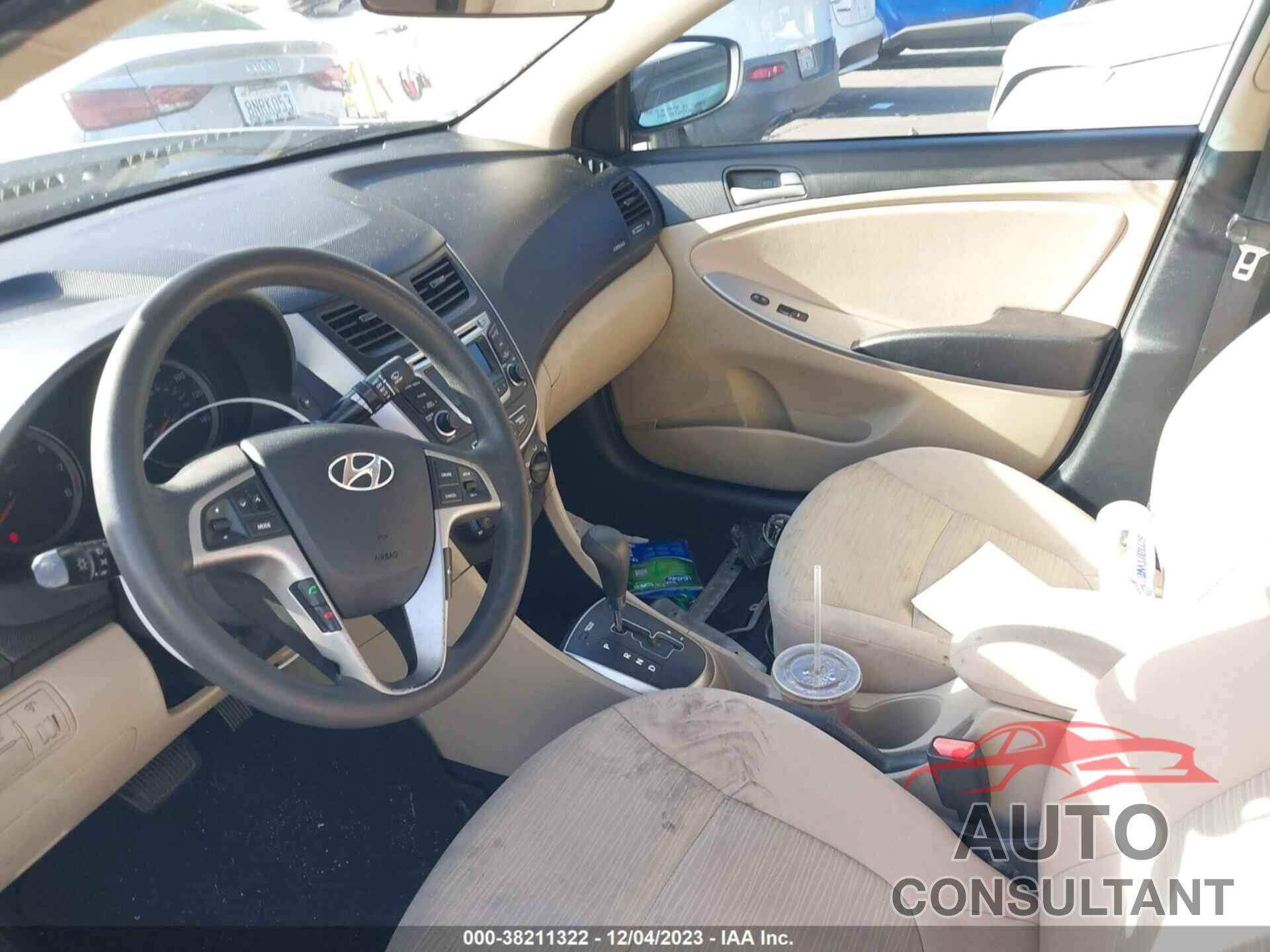 HYUNDAI ACCENT 2016 - KMHCT4AE1GU127960