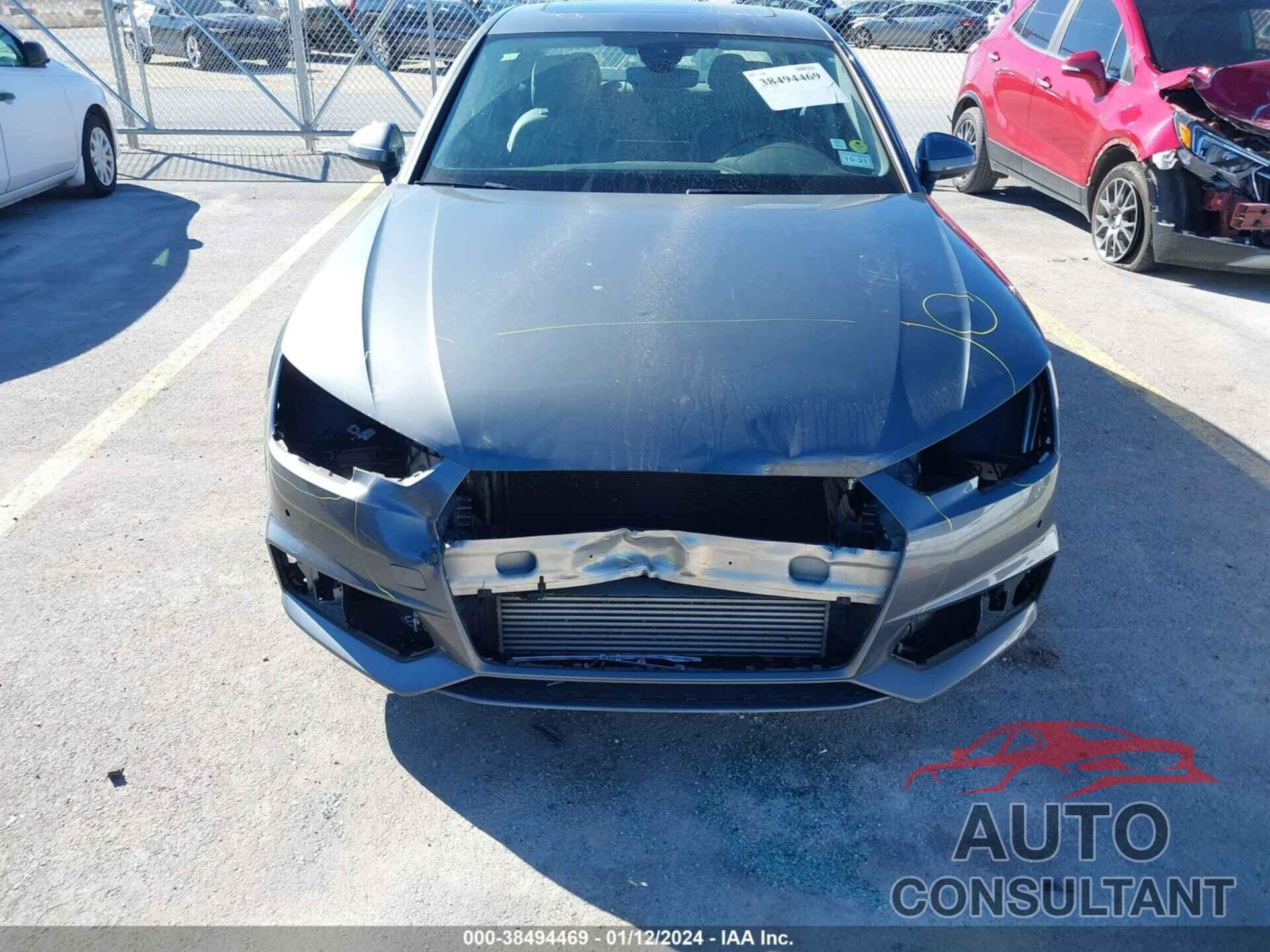 AUDI A4 2019 - WAUHMAF43KA015190