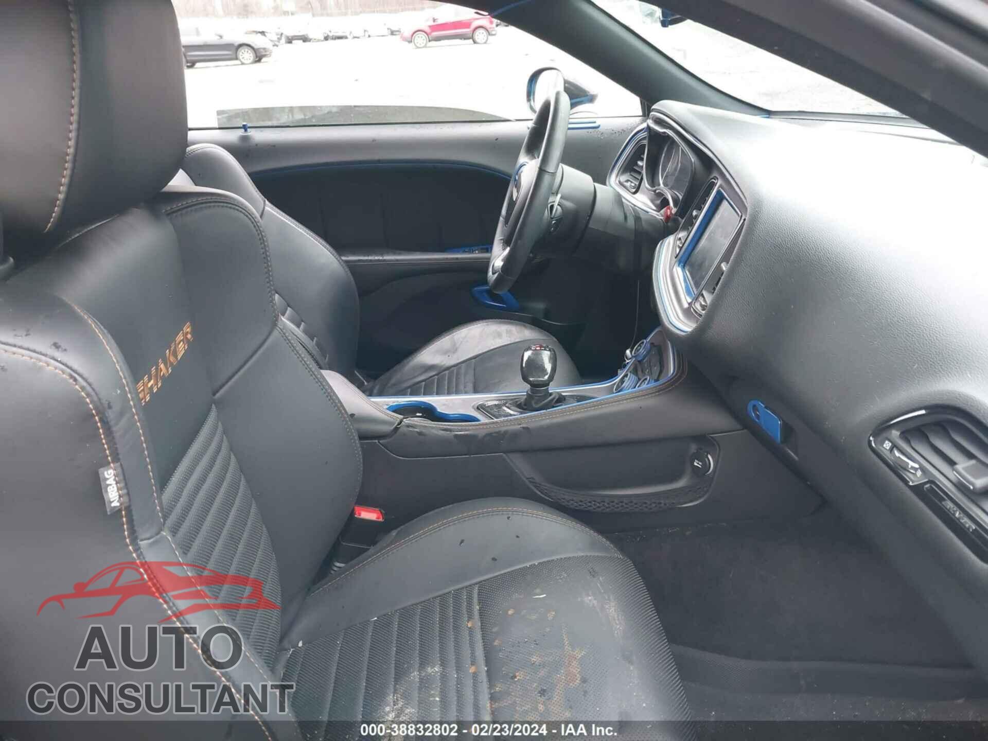 DODGE CHALLENGER 2016 - 2C3CDZBT6GH245280