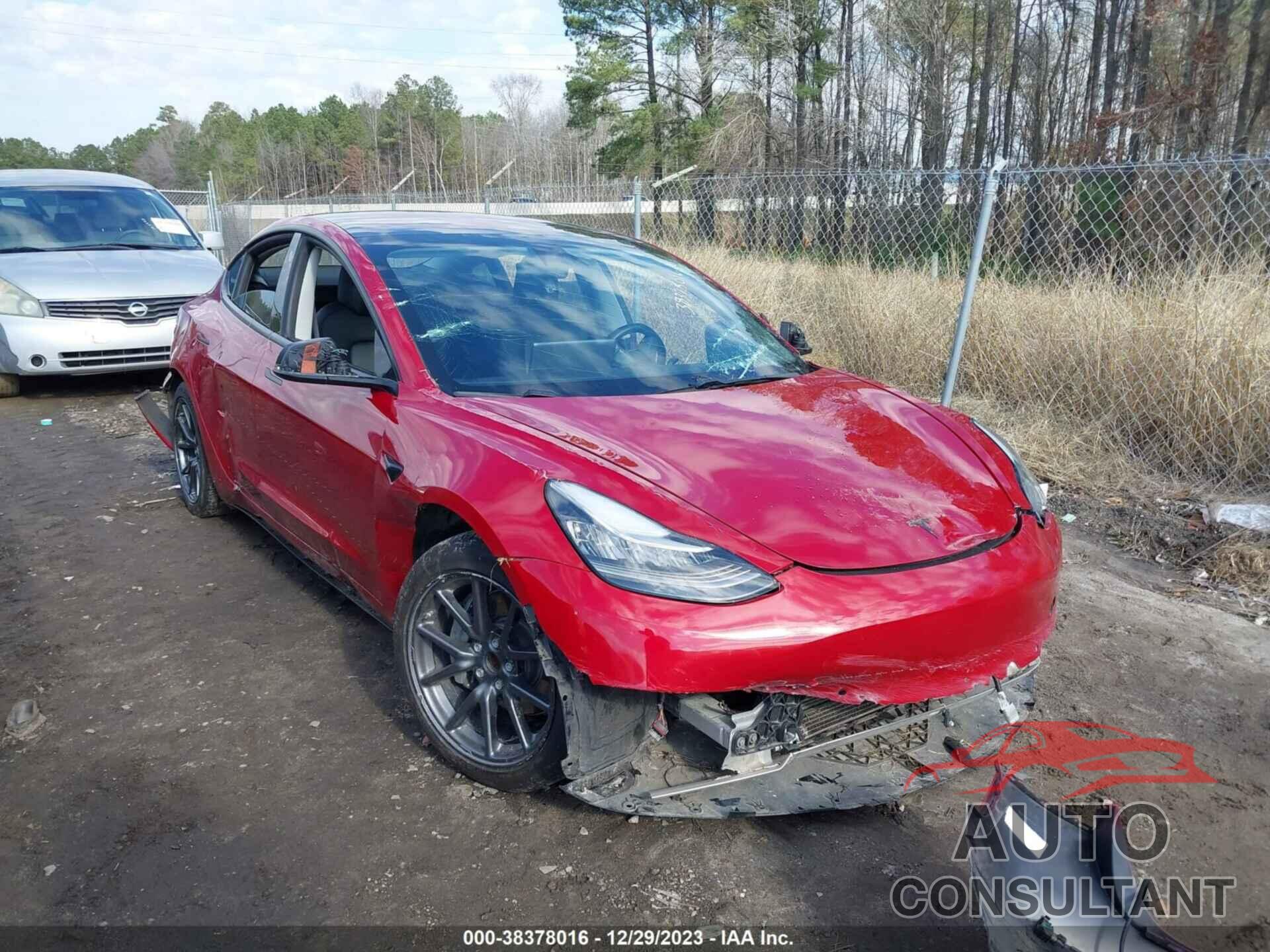 TESLA MODEL 3 2018 - 5YJ3E1EA9JF045608
