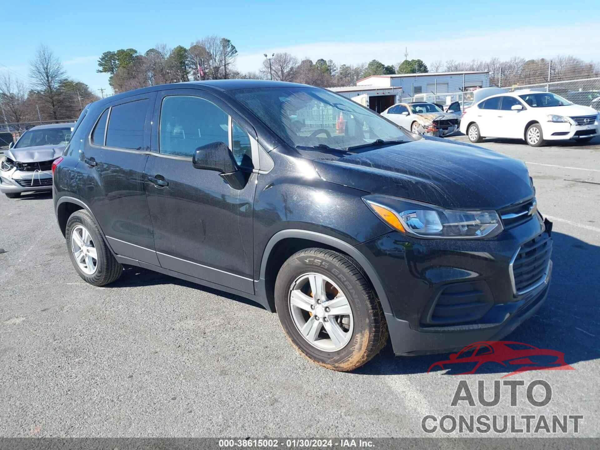 CHEVROLET TRAX 2020 - 3GNCJKSB1LL165283