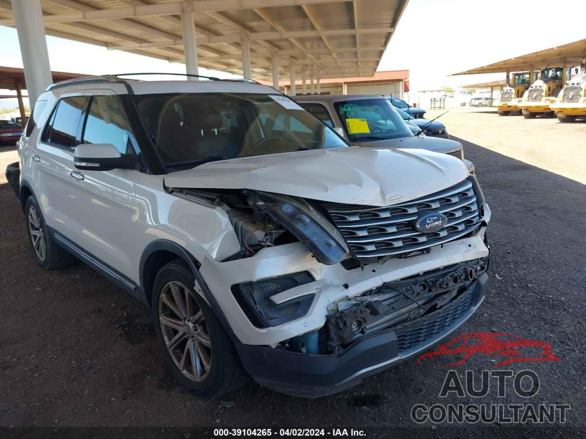 FORD EXPLORER 2017 - 1FM5K7F82HGC24083