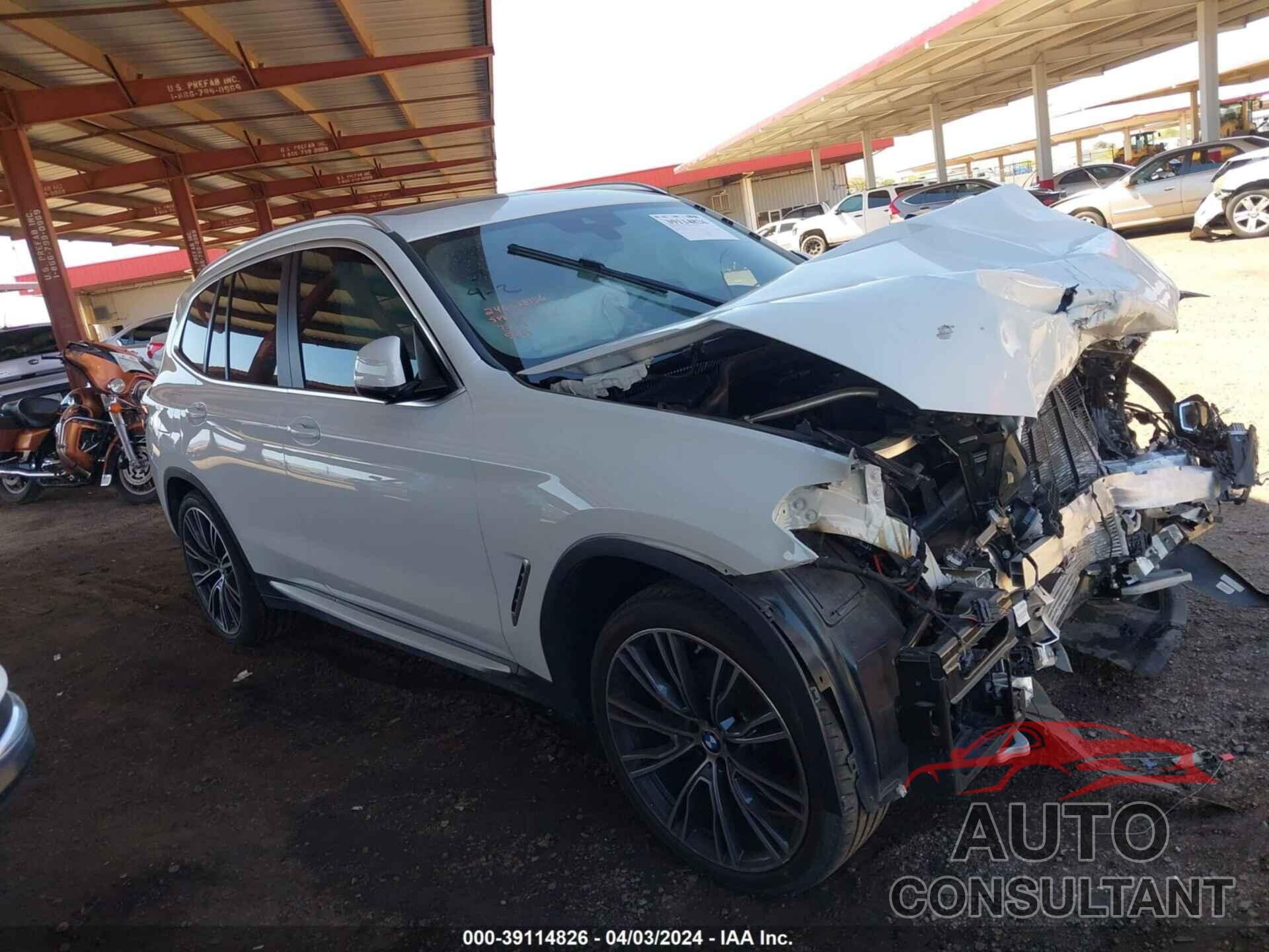 BMW X3 2022 - 5UX53DP02N9K85814