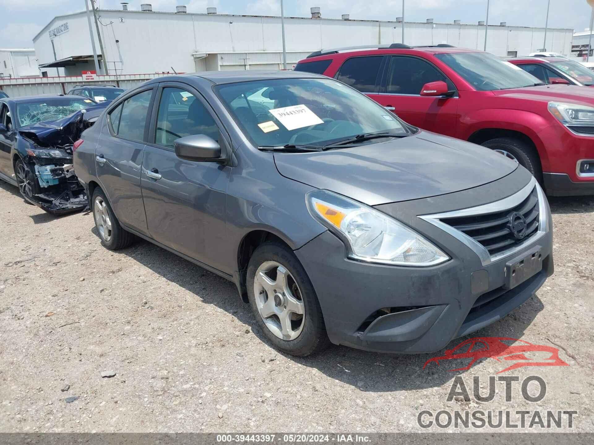 NISSAN VERSA 2016 - 3N1CN7AP3GL837991