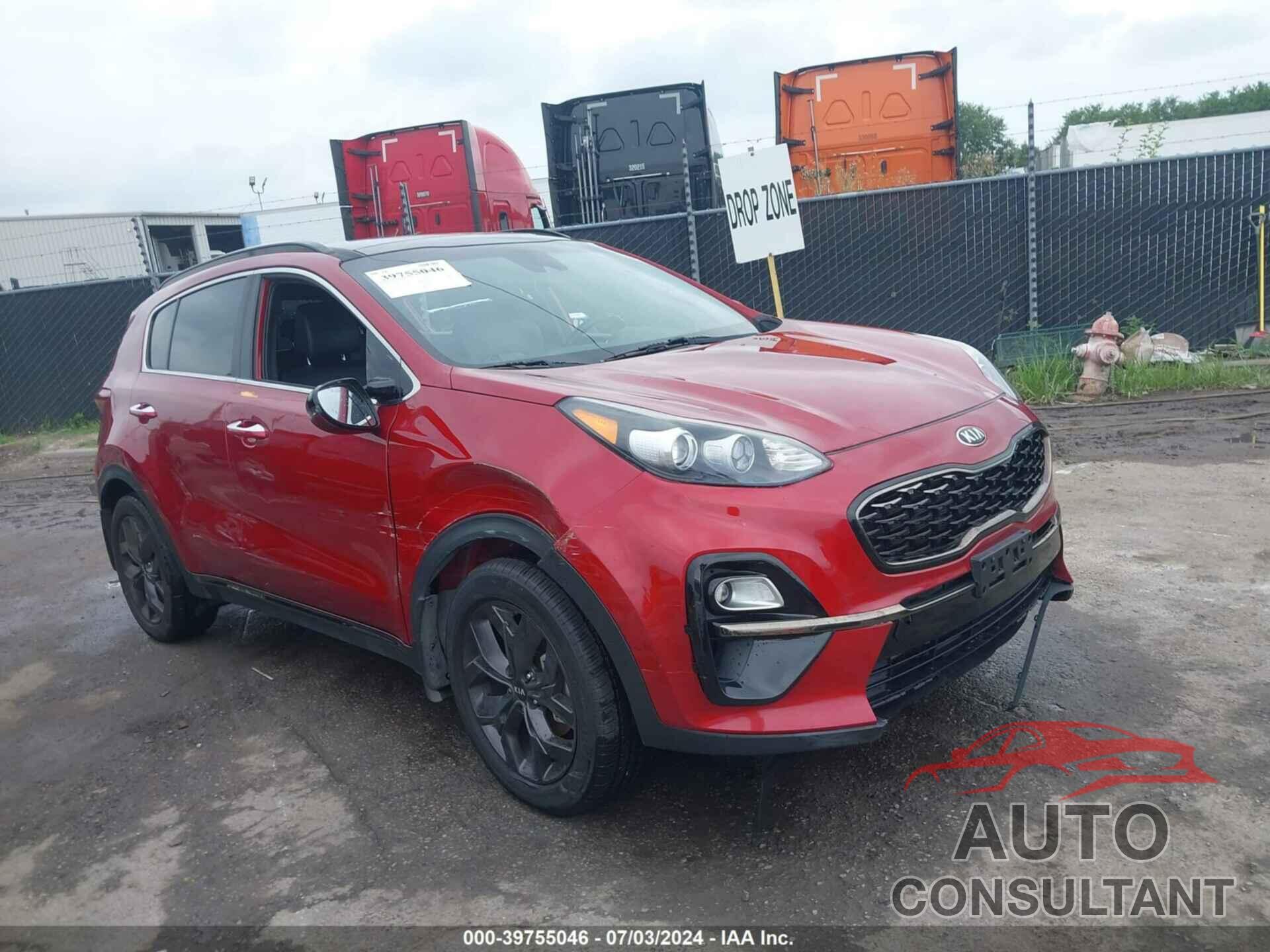 KIA SPORTAGE 2020 - KNDP63AC5L7828595