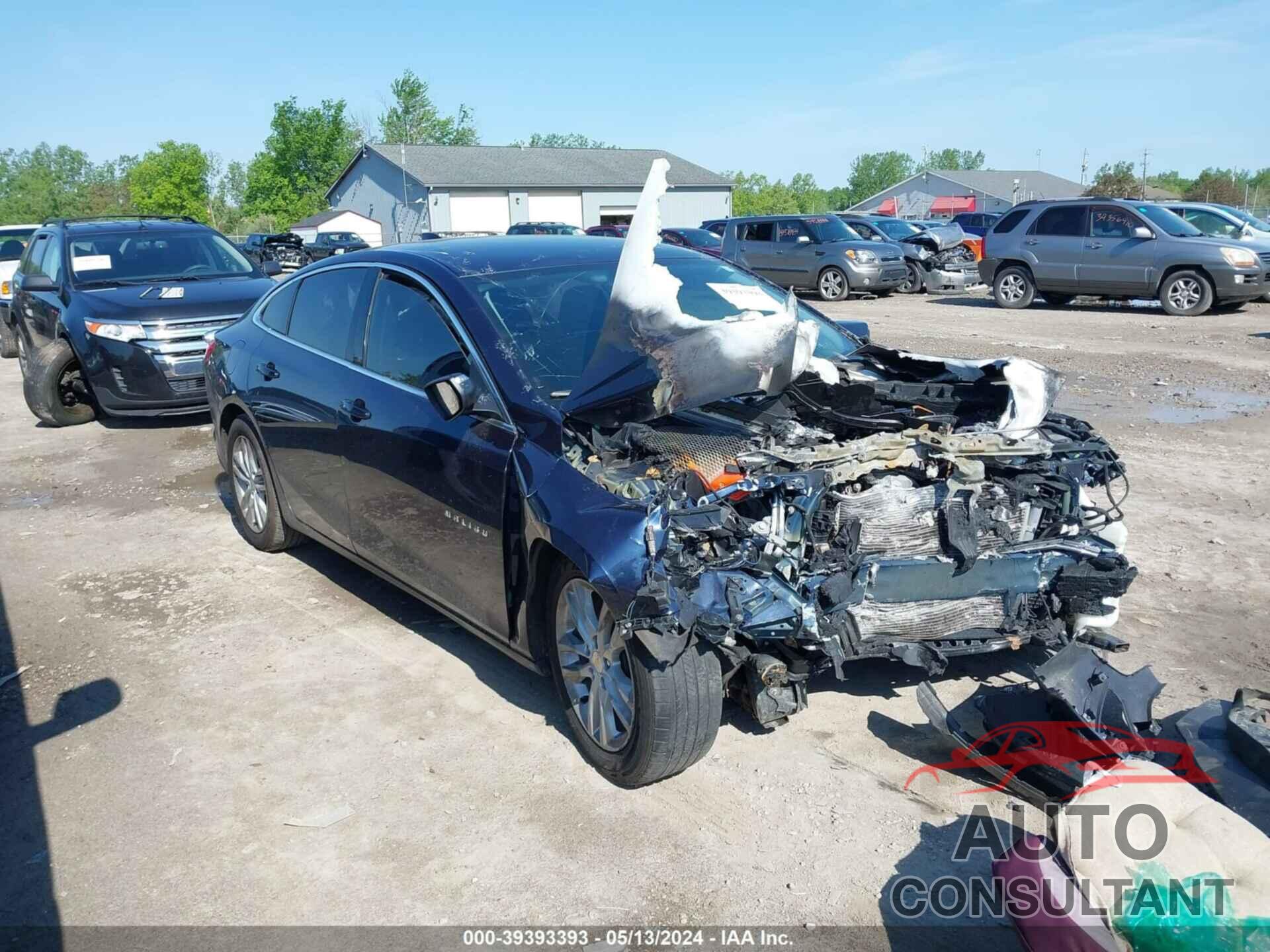 CHEVROLET MALIBU 2017 - 1G1ZE5ST1HF104589