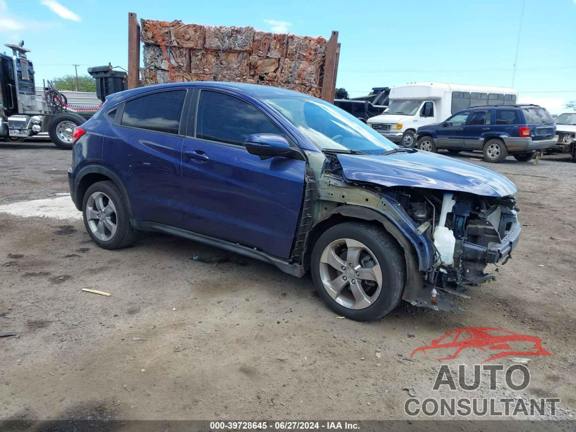 HONDA HR-V 2017 - 3CZRU5H5XHM719252