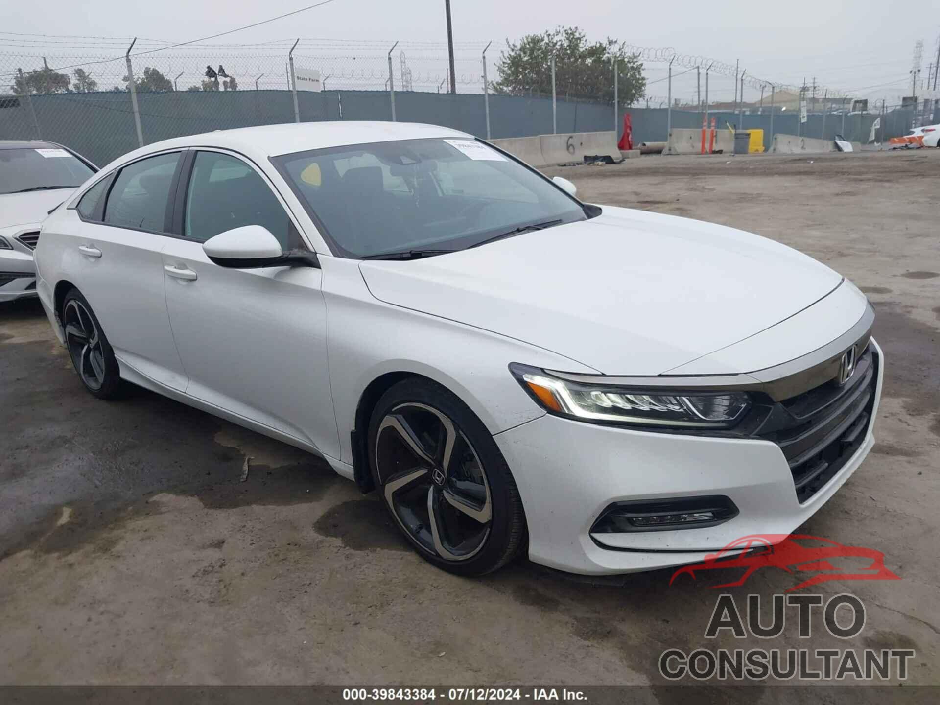 HONDA ACCORD 2019 - 1HGCV1F33KA029559