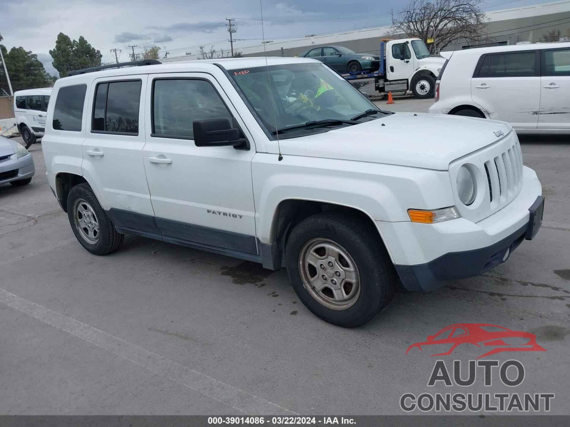 JEEP PATRIOT 2016 - 1C4NJPBA1GD550442