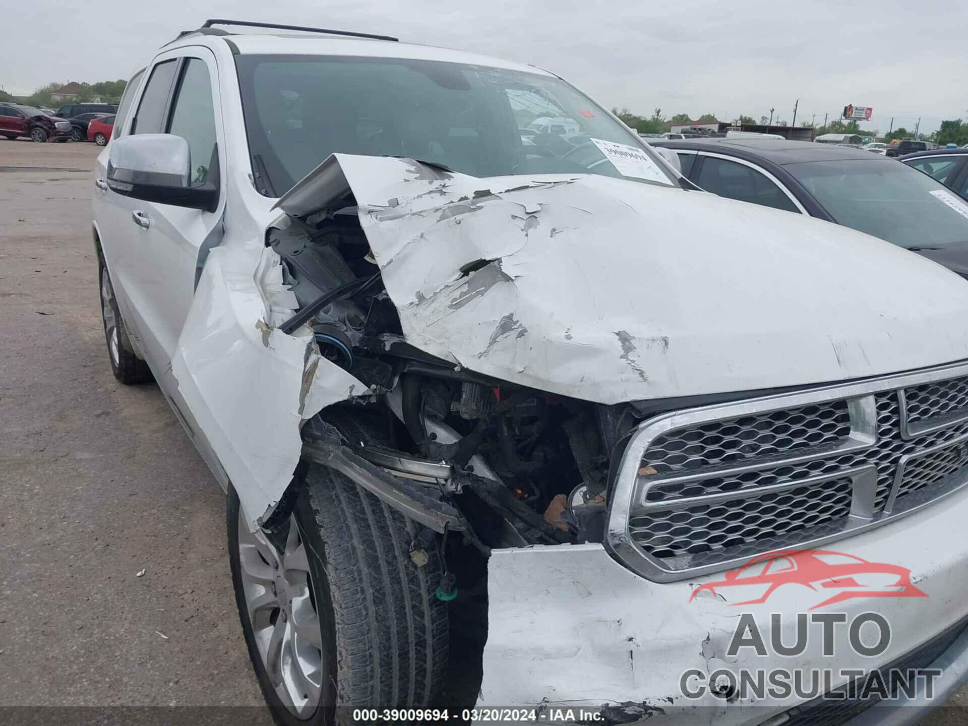 DODGE DURANGO 2017 - 1C4RDHEG7HC857197