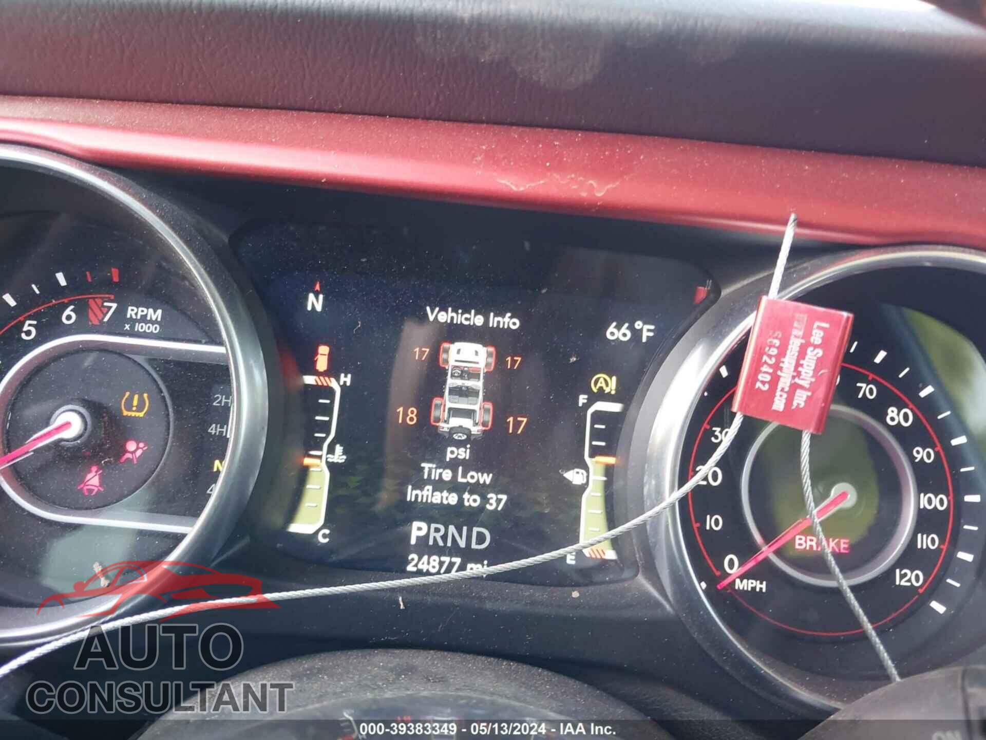 JEEP WRANGLER 2020 - 1C4HJXCG3LW110012