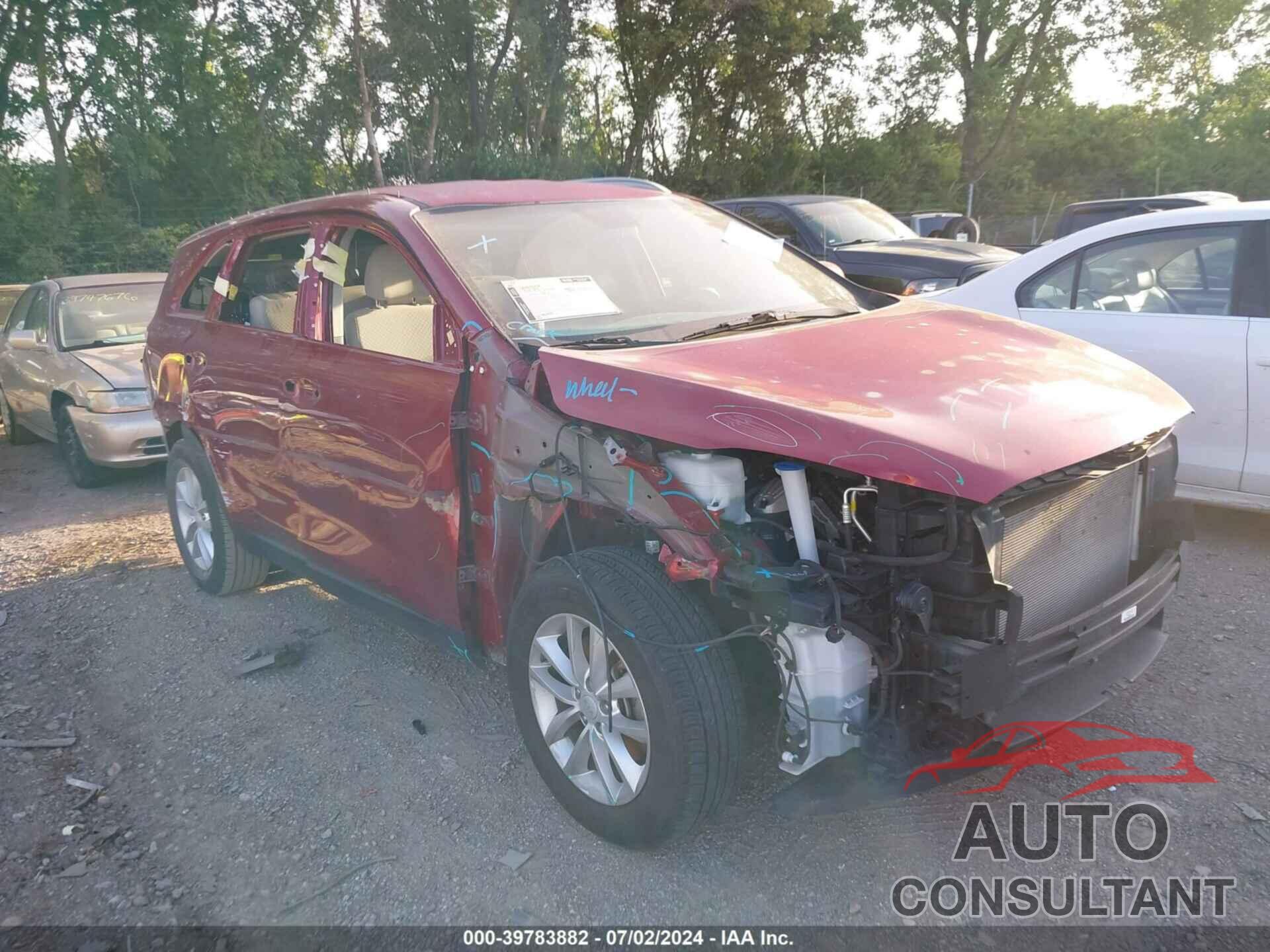 KIA SORENTO 2018 - 5XYPG4A55JG375132