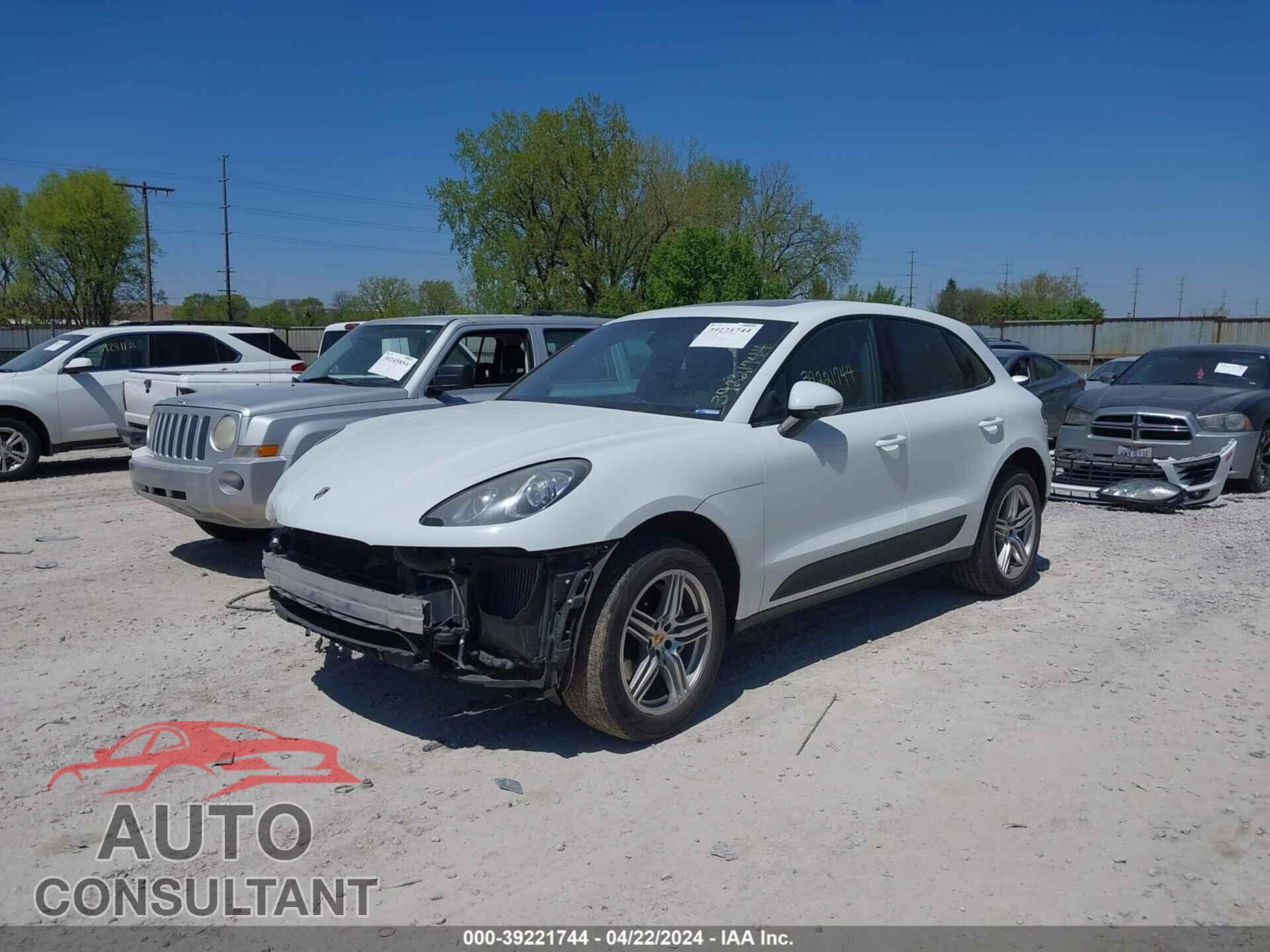 PORSCHE MACAN 2016 - WP1AB2A50GLB45177