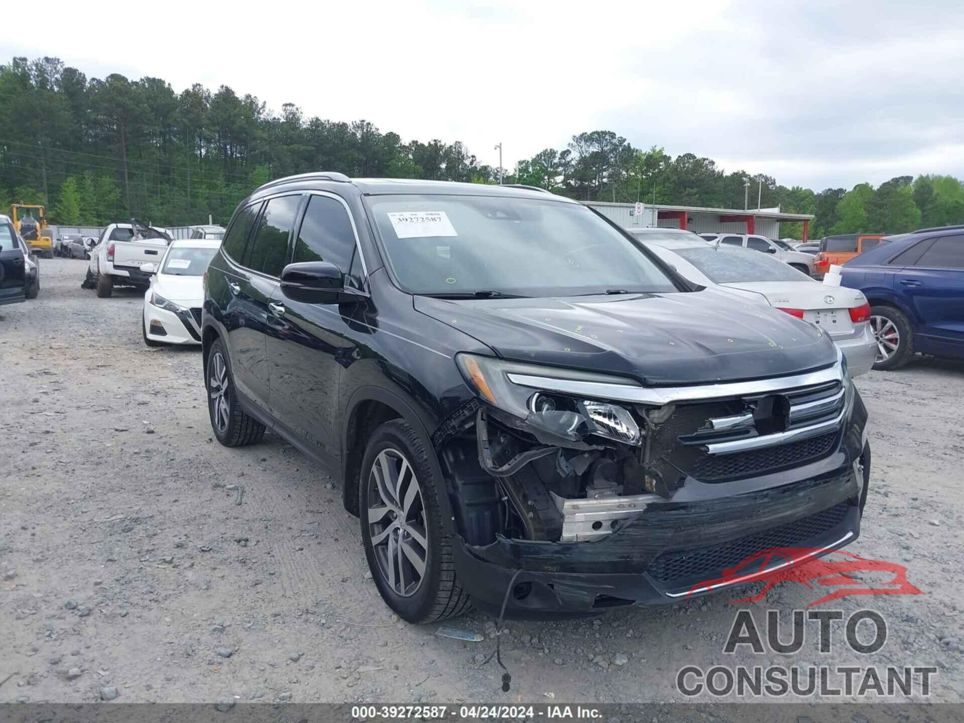 HONDA PILOT 2017 - 5FNYF6H06HB027791