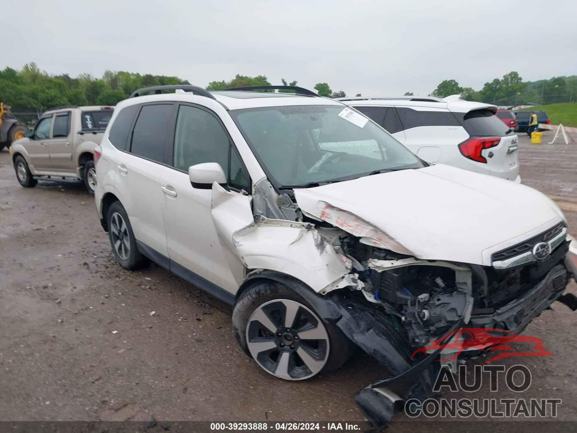 SUBARU FORESTER 2018 - JF2SJAGC2JH492935