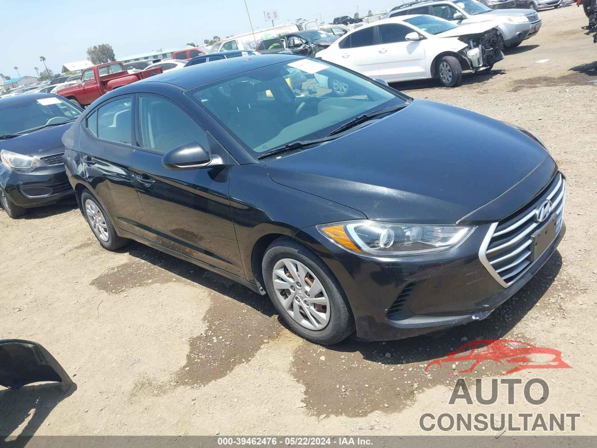 HYUNDAI ELANTRA 2017 - 5NPD74LFXHH153066