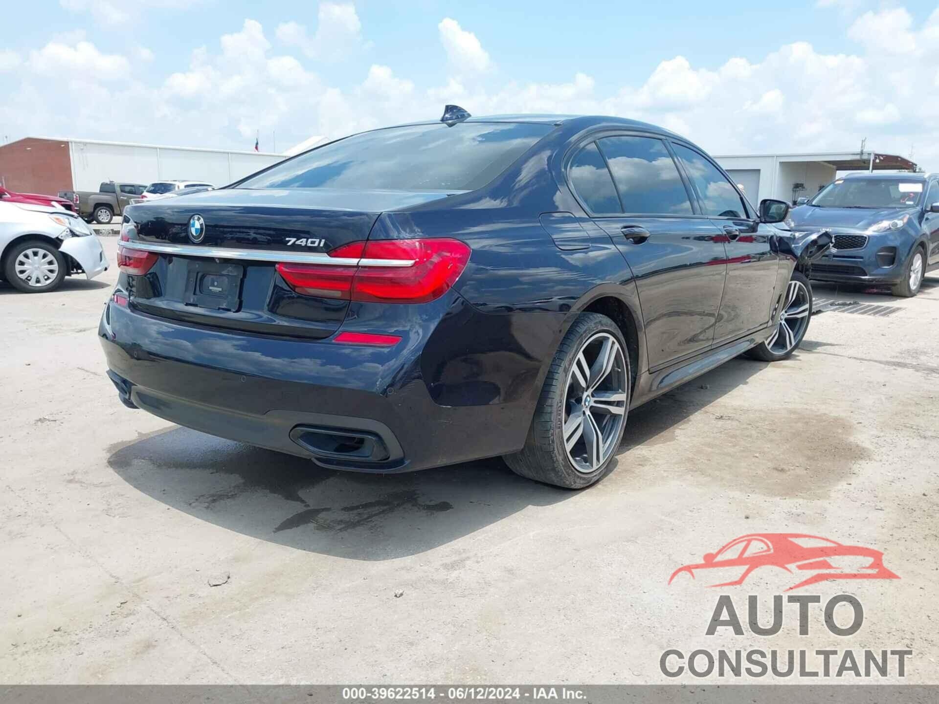 BMW 740I 2018 - WBA7E2C54JG742667