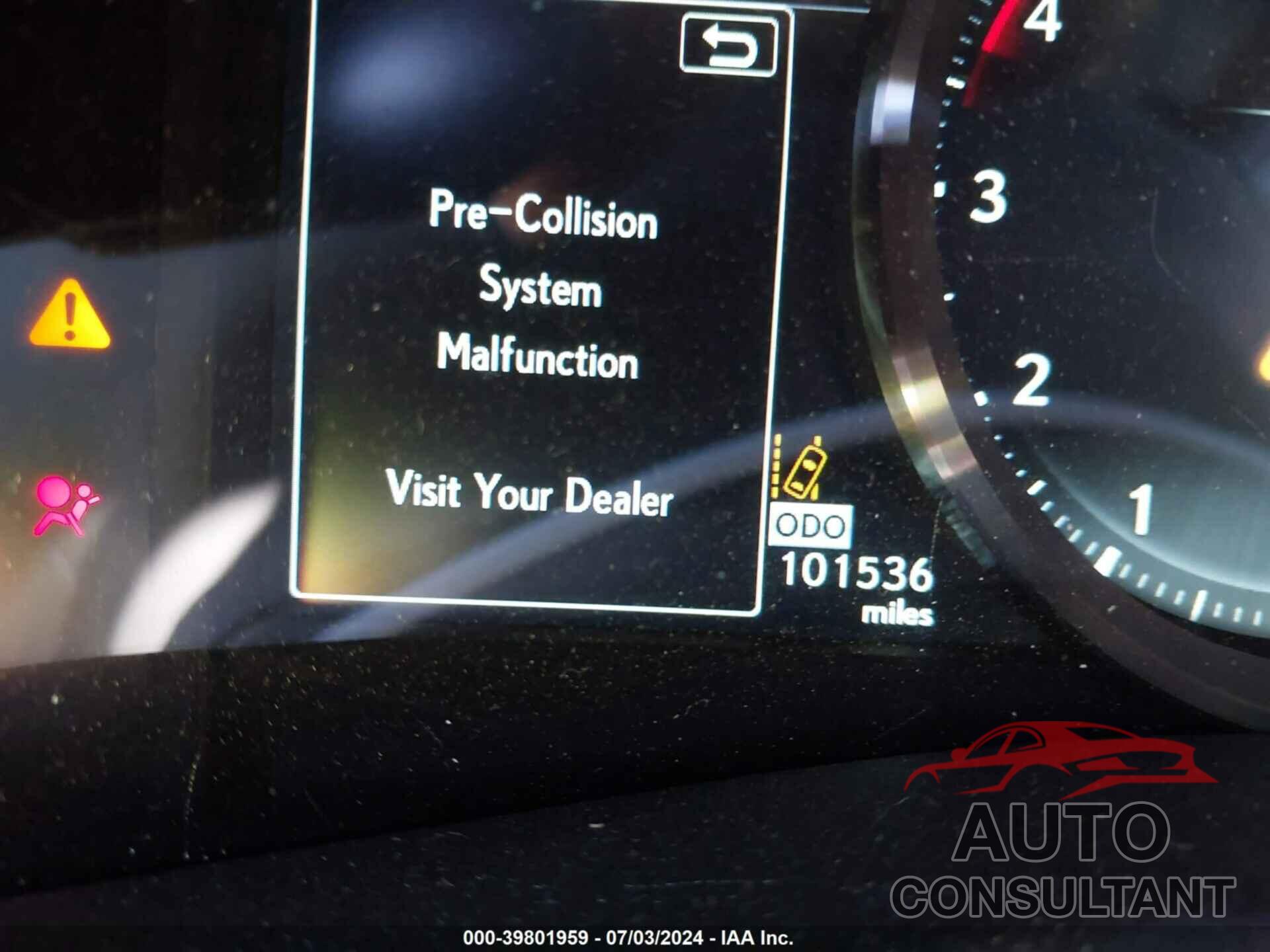 LEXUS GS F 2016 - JTHBP1BL9GA001961