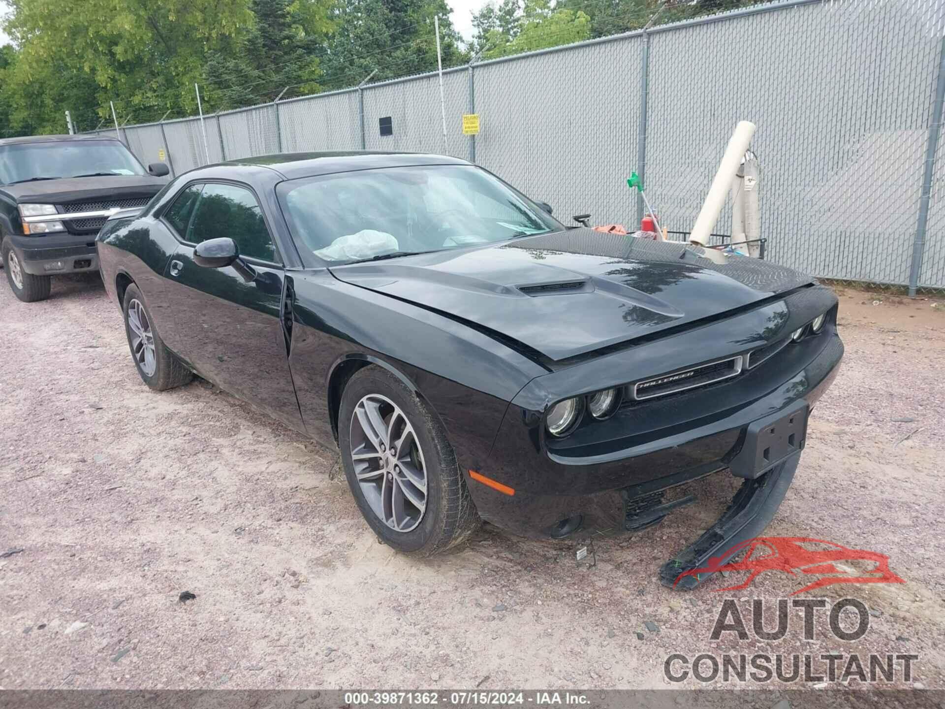 DODGE CHALLENGER 2019 - 2C3CDZGG4KH607238