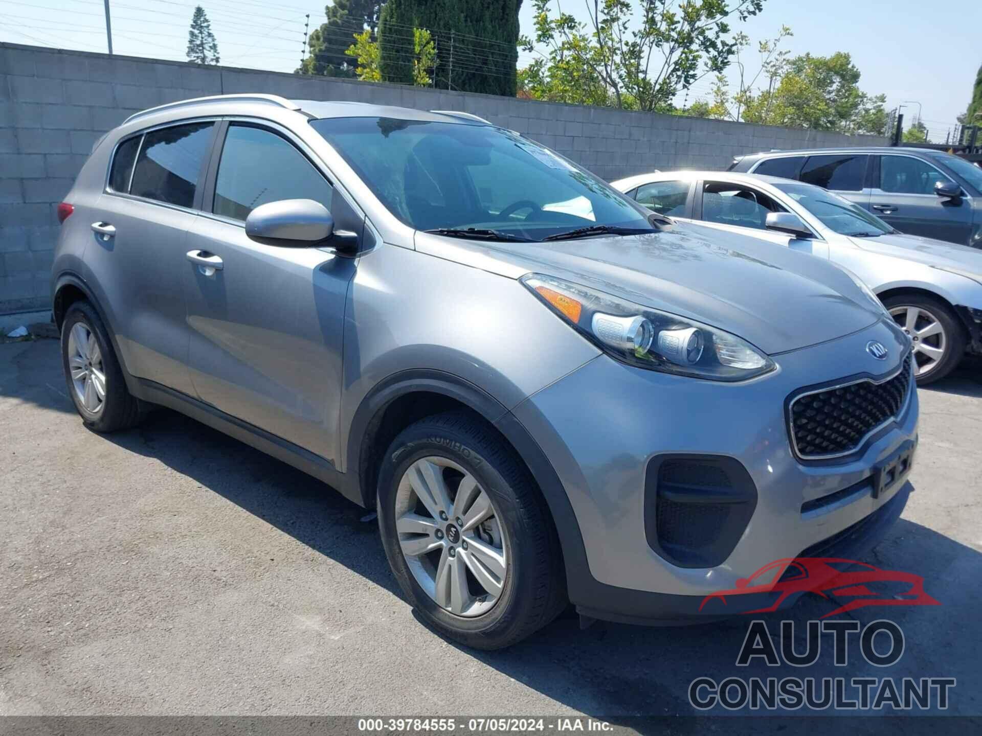 KIA SPORTAGE 2019 - KNDPM3ACXK7608664