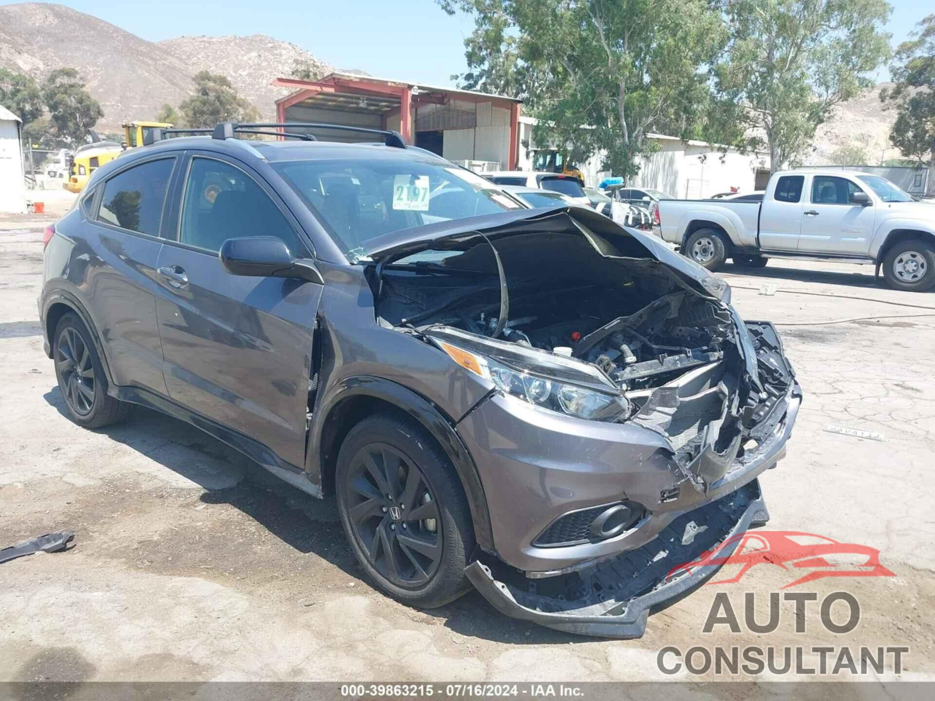 HONDA HR-V 2022 - 3CZRU5H14NM735424