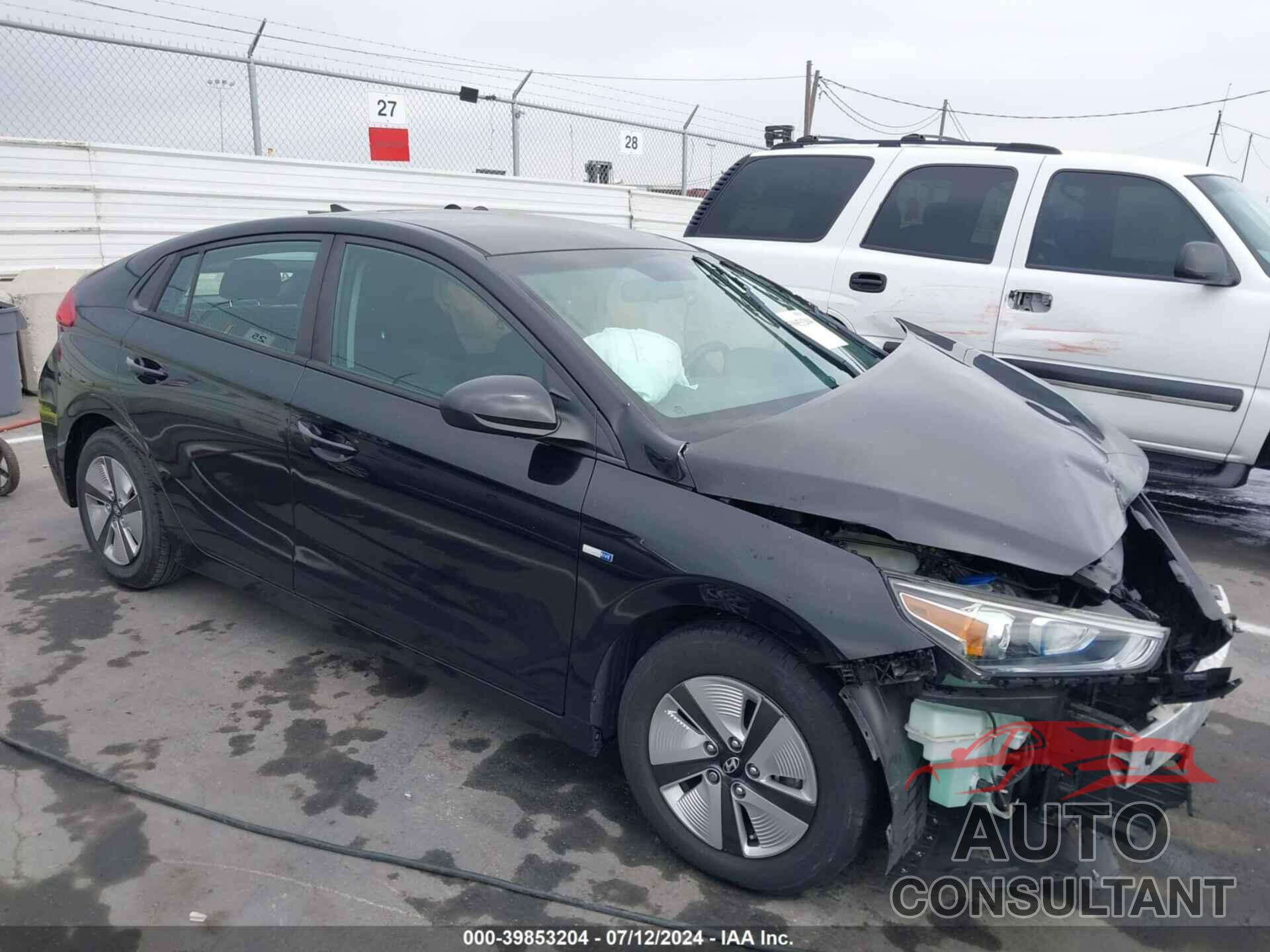 HYUNDAI IONIQ HYBRID 2019 - KMHC65LC9KU124547