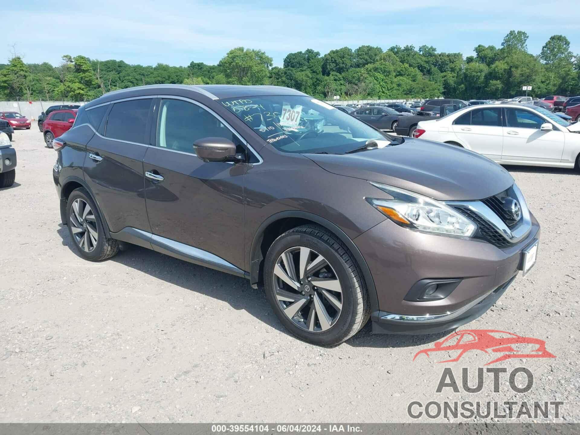 NISSAN MURANO 2016 - 5N1AZ2MH4GN144875