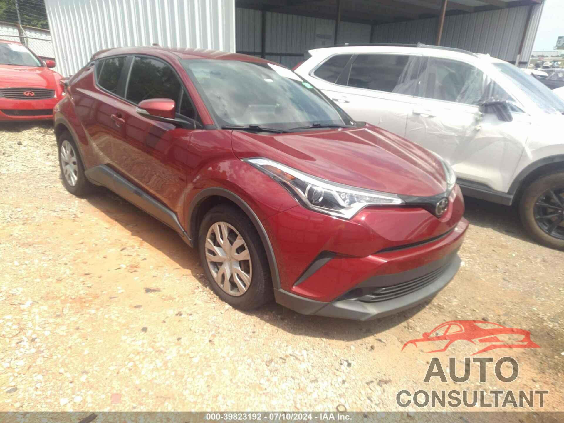 TOYOTA C-HR 2019 - JTNKHMBX9K1046454