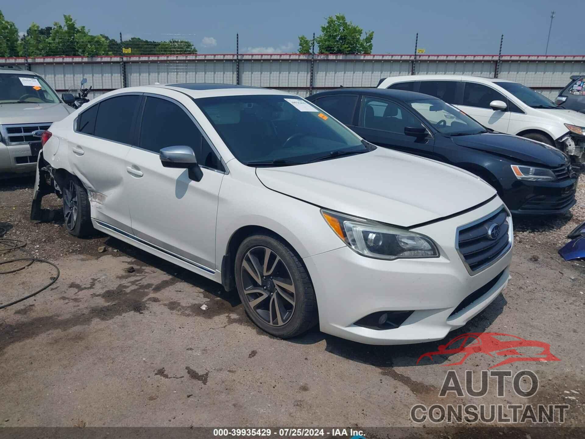 SUBARU LEGACY 2017 - 4S3BNAS69H3012966