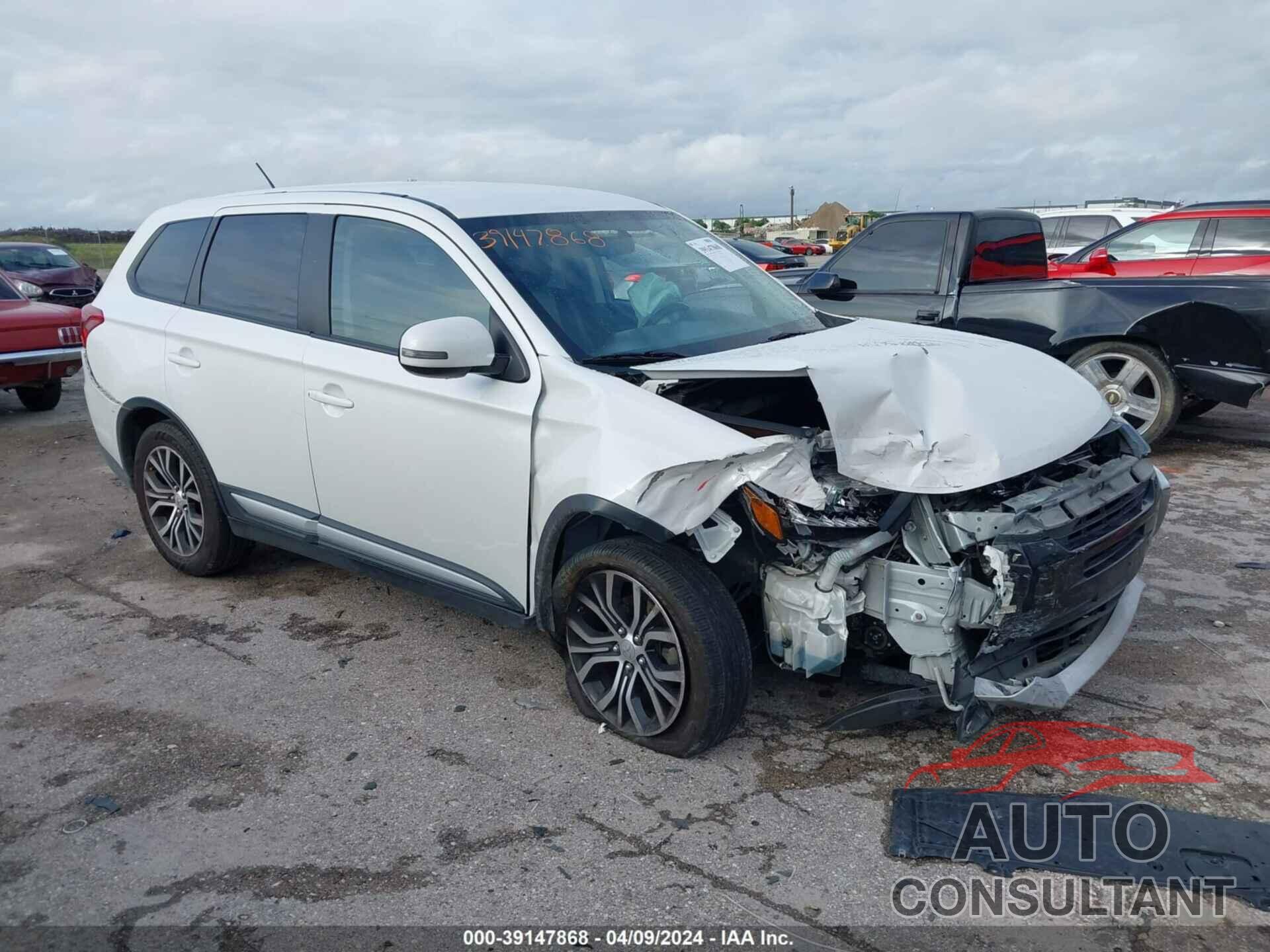 MITSUBISHI OUTLANDER 2016 - JA4AD3A35GZ003396