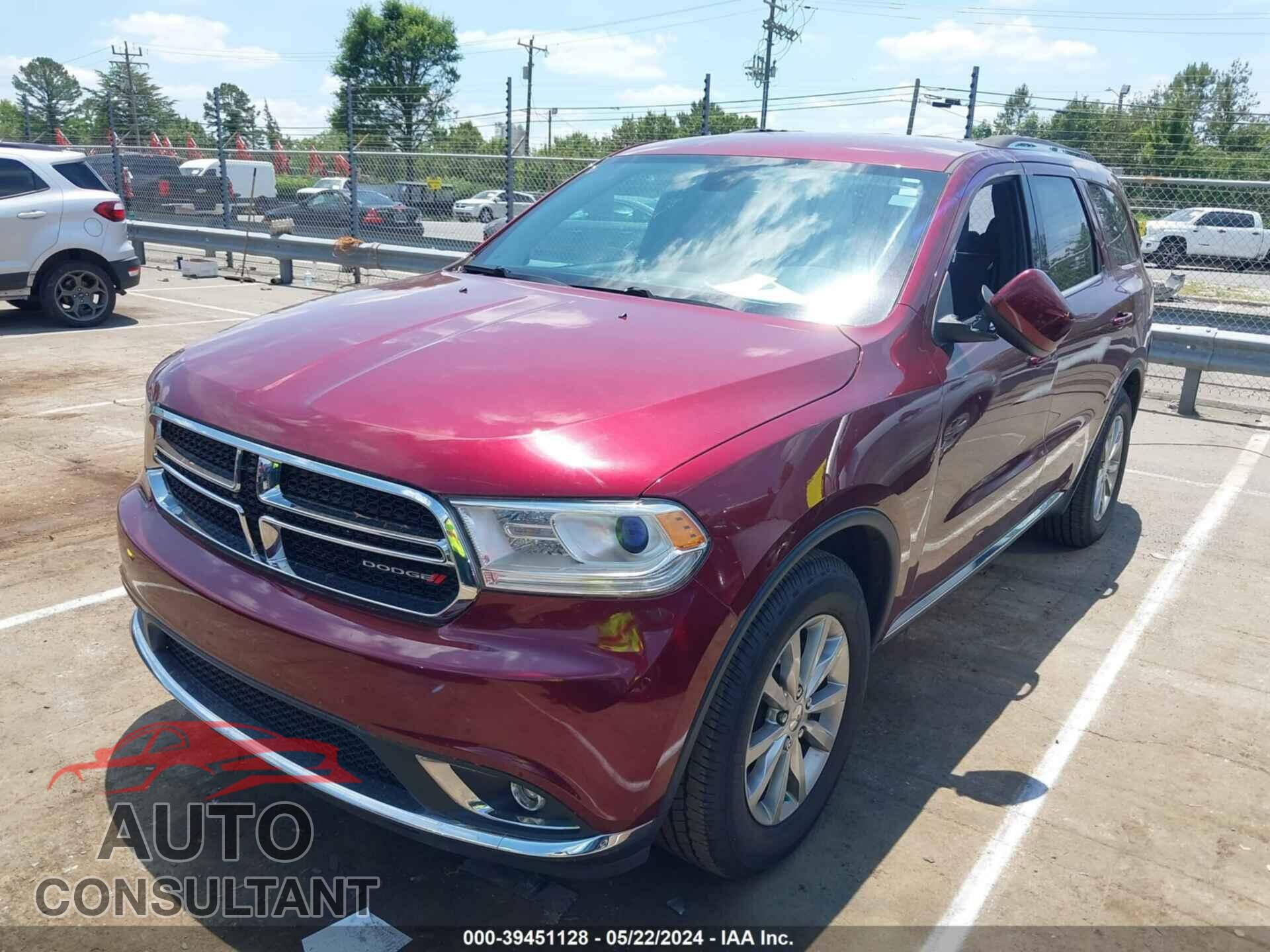 DODGE DURANGO 2017 - 1C4RDHAG4HC748444