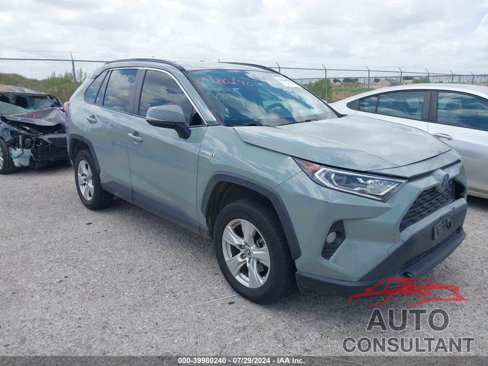 TOYOTA RAV4 HYBRID 2021 - JTMR6RFV7MD016174