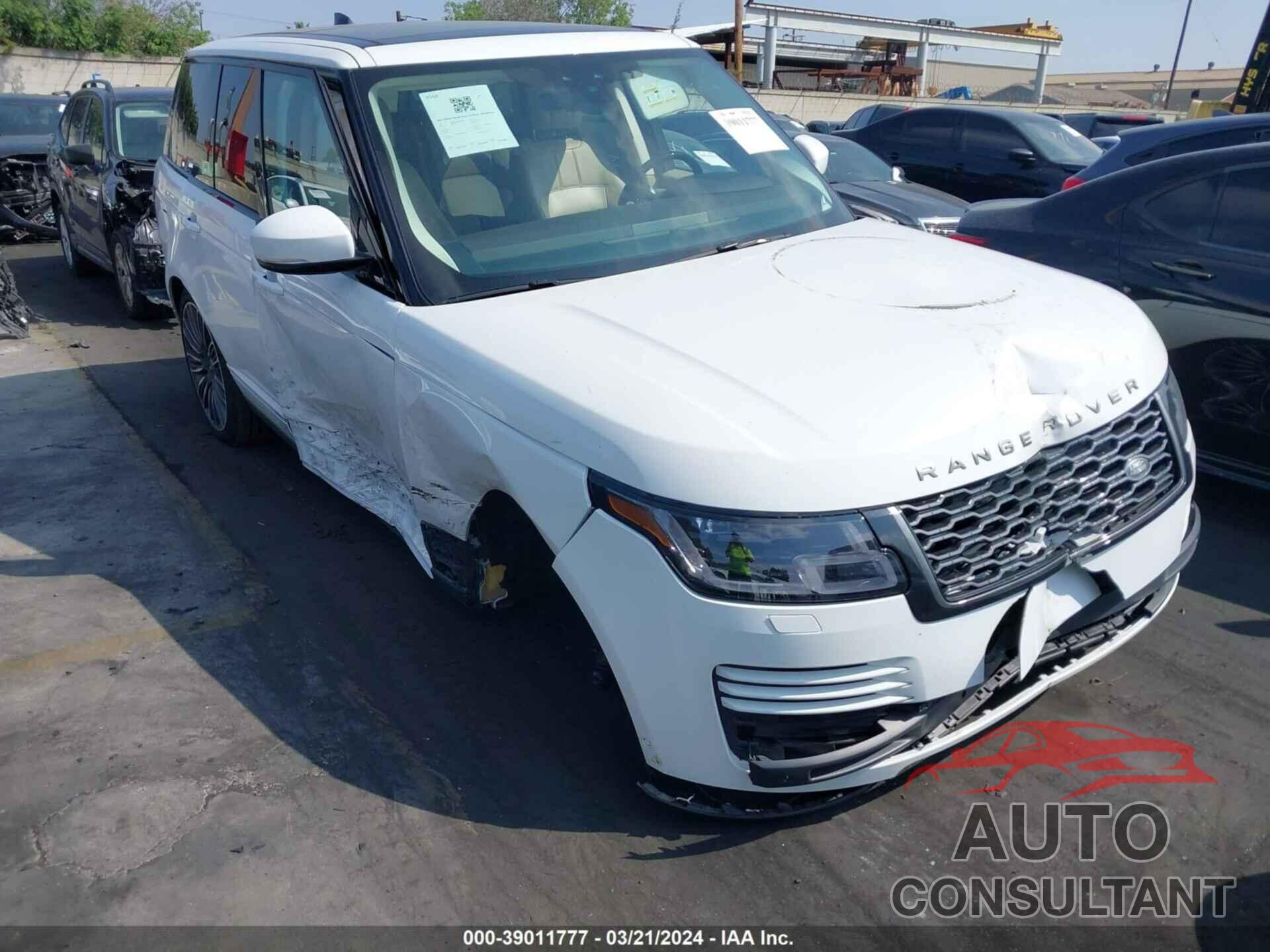 LAND ROVER RANGE ROVER 2022 - SALGR2SU6NA457843