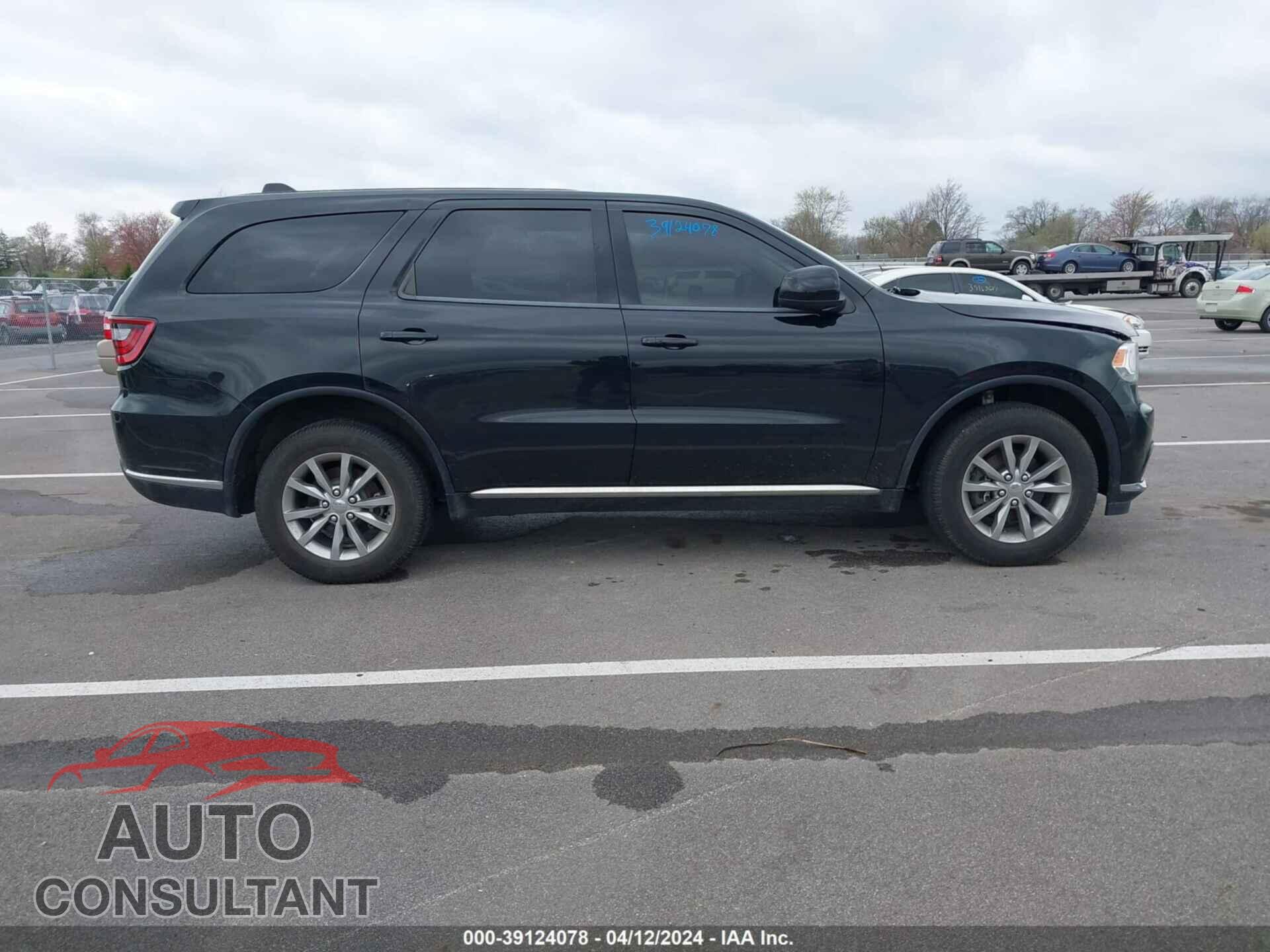 DODGE DURANGO 2017 - 1C4RDJAG2HC881050