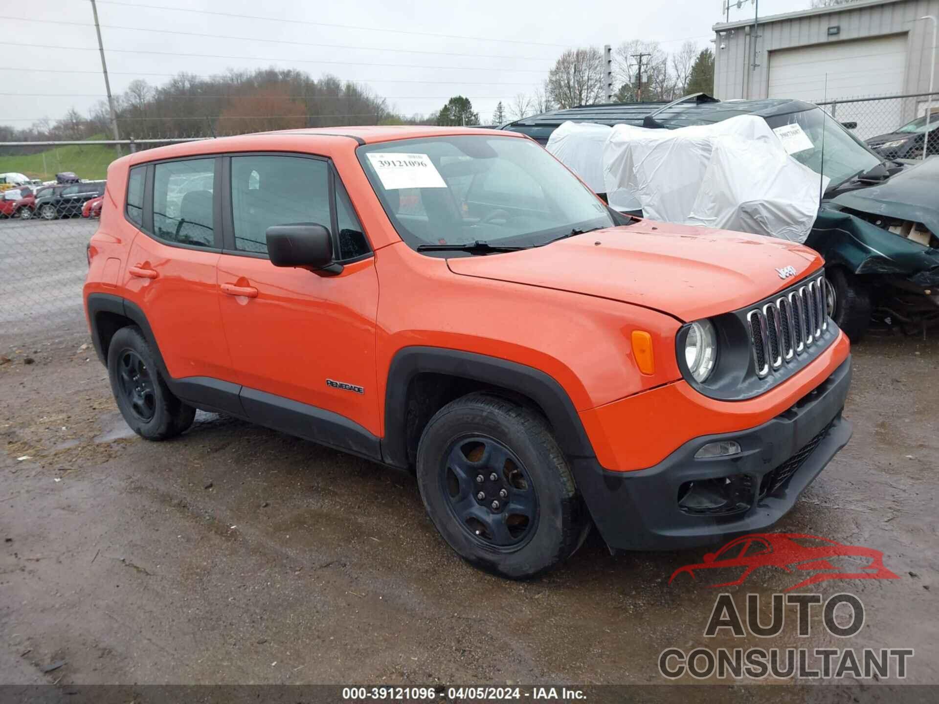 JEEP RENEGADE 2017 - ZACCJAAB7HPG05624