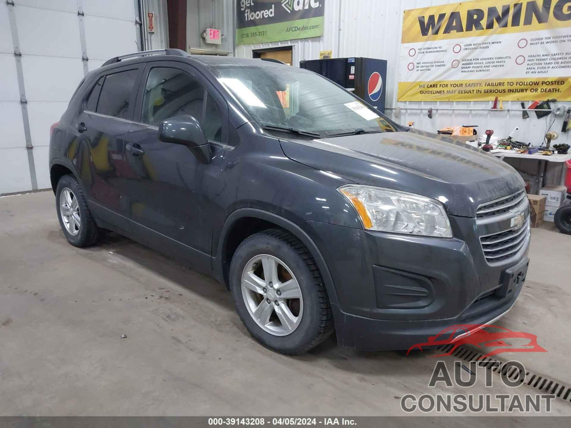 CHEVROLET TRAX 2016 - 3GNCJLSB4GL186298