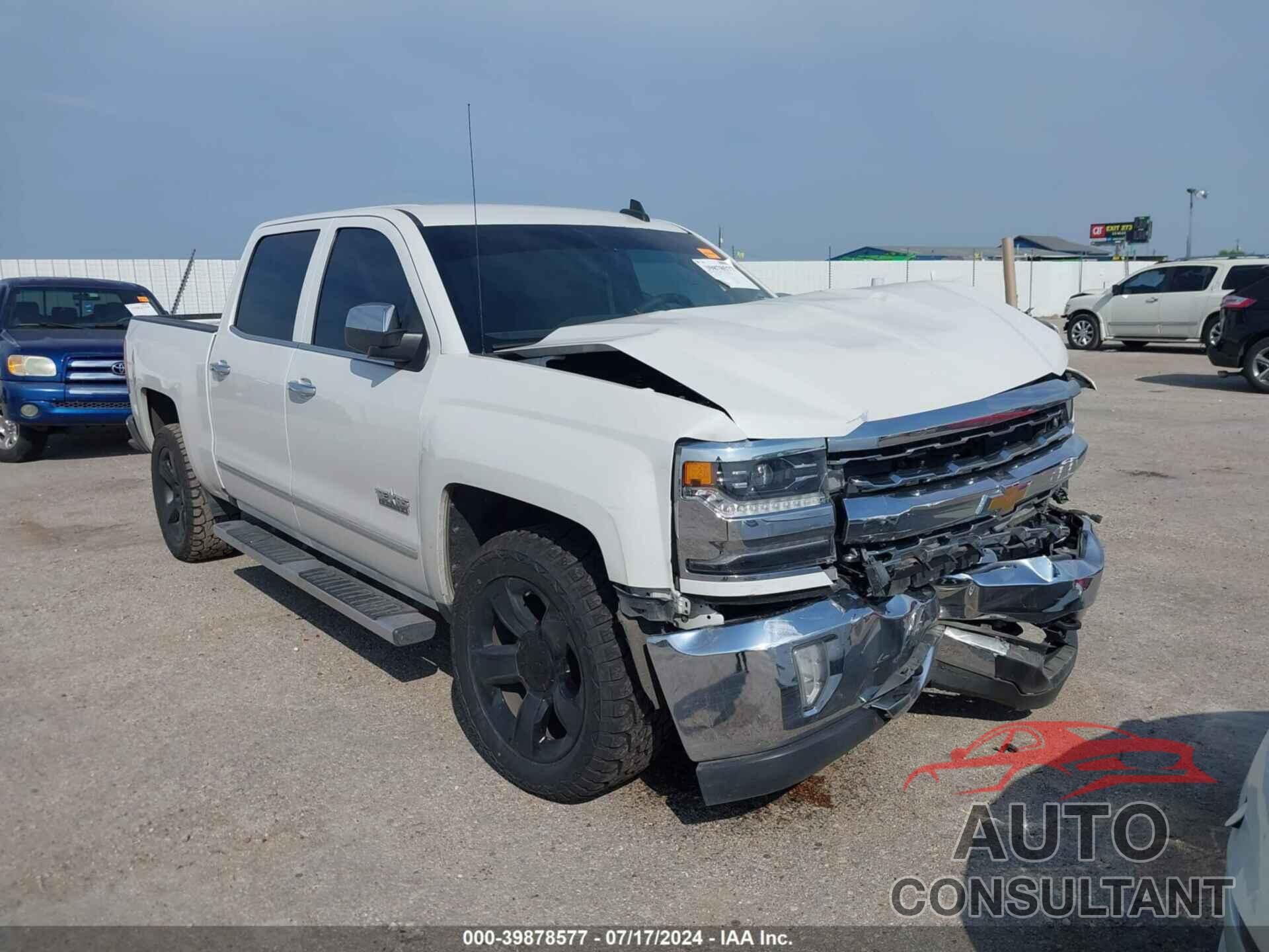 CHEVROLET SILVERADO 1500 2017 - 3GCPCSEC2HG134617